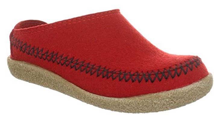 HAFLINGER Blizzard Credo Clogs Mens Womens Sandals Slippers Wool Felt Mule Slip - Bartel-Shop