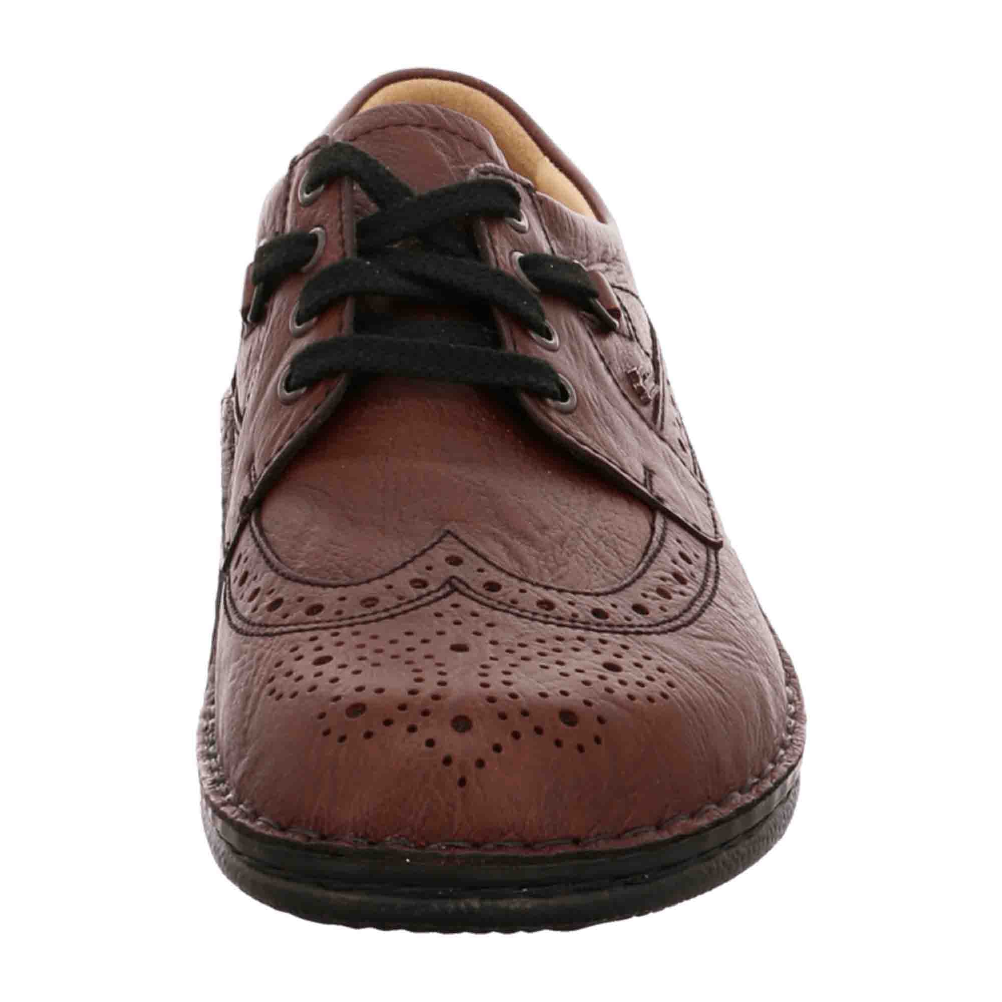 Finn Comfort YORK Men's Brown Leather Shoes - Stylish & Durable
