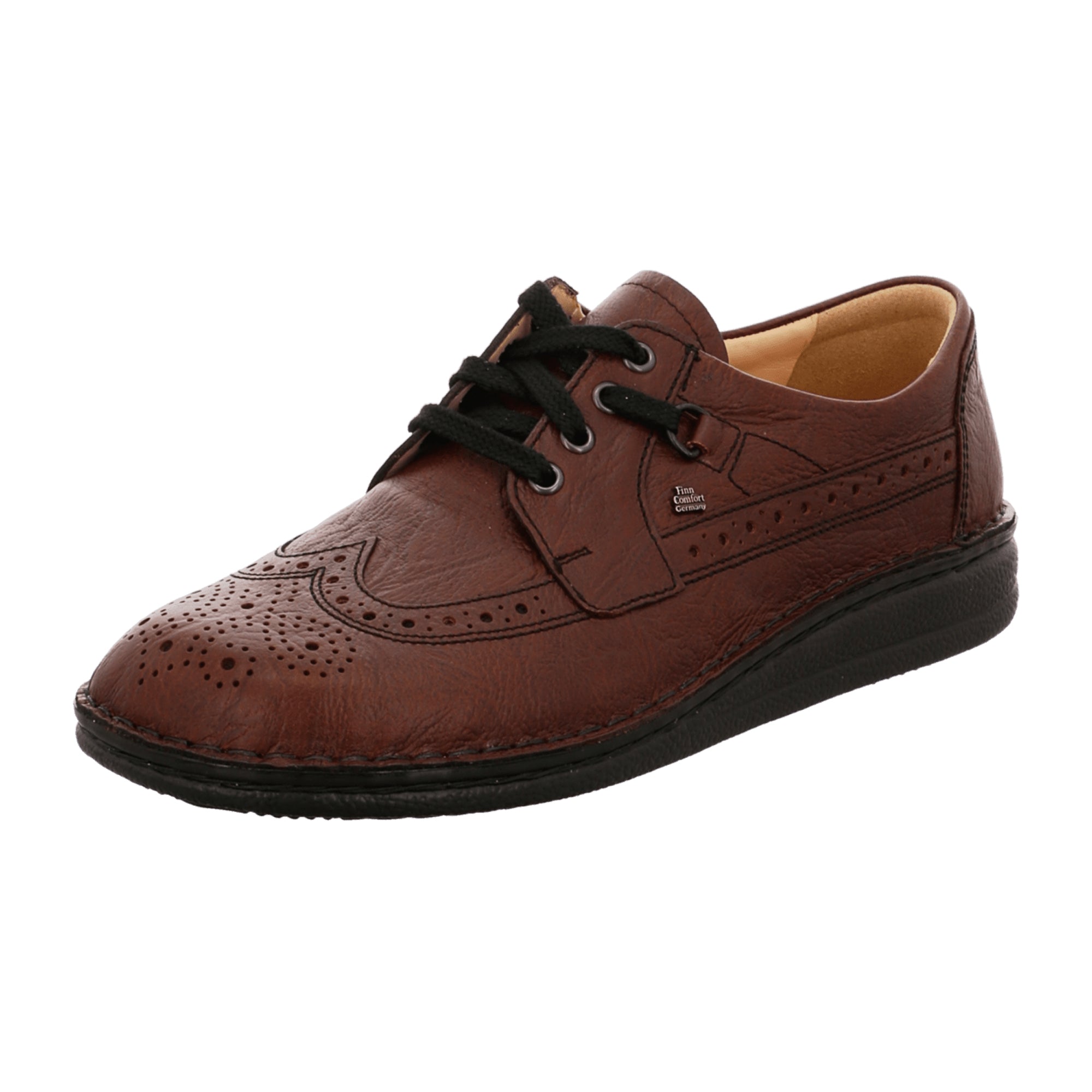 Finn Comfort YORK Men's Brown Leather Shoes - Stylish & Durable