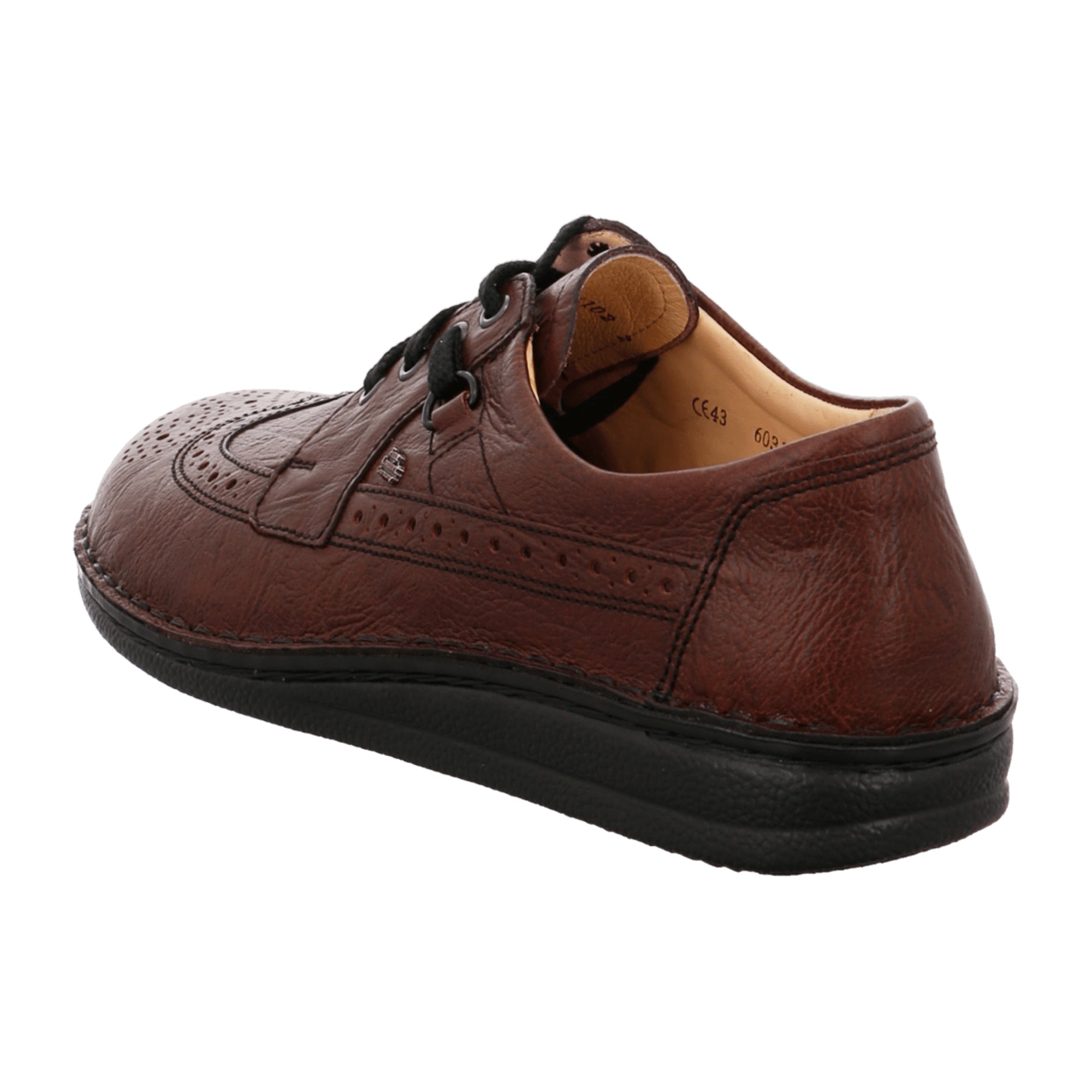 Finn Comfort YORK Men's Brown Leather Shoes - Stylish & Durable