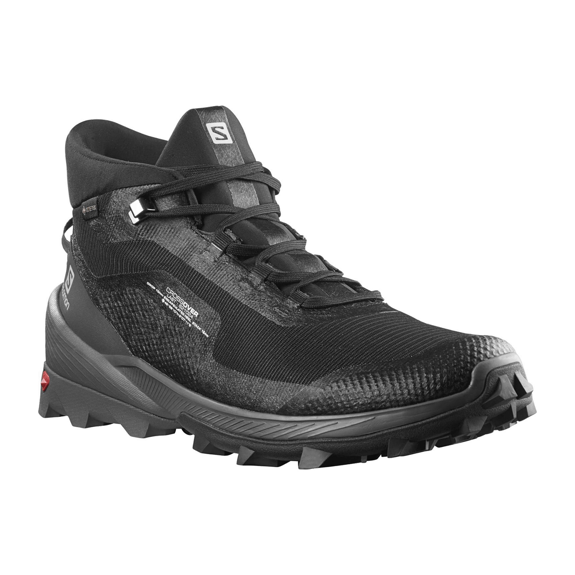 Salomon shoes CROSS OVER CHUKKA GTX B for men, black