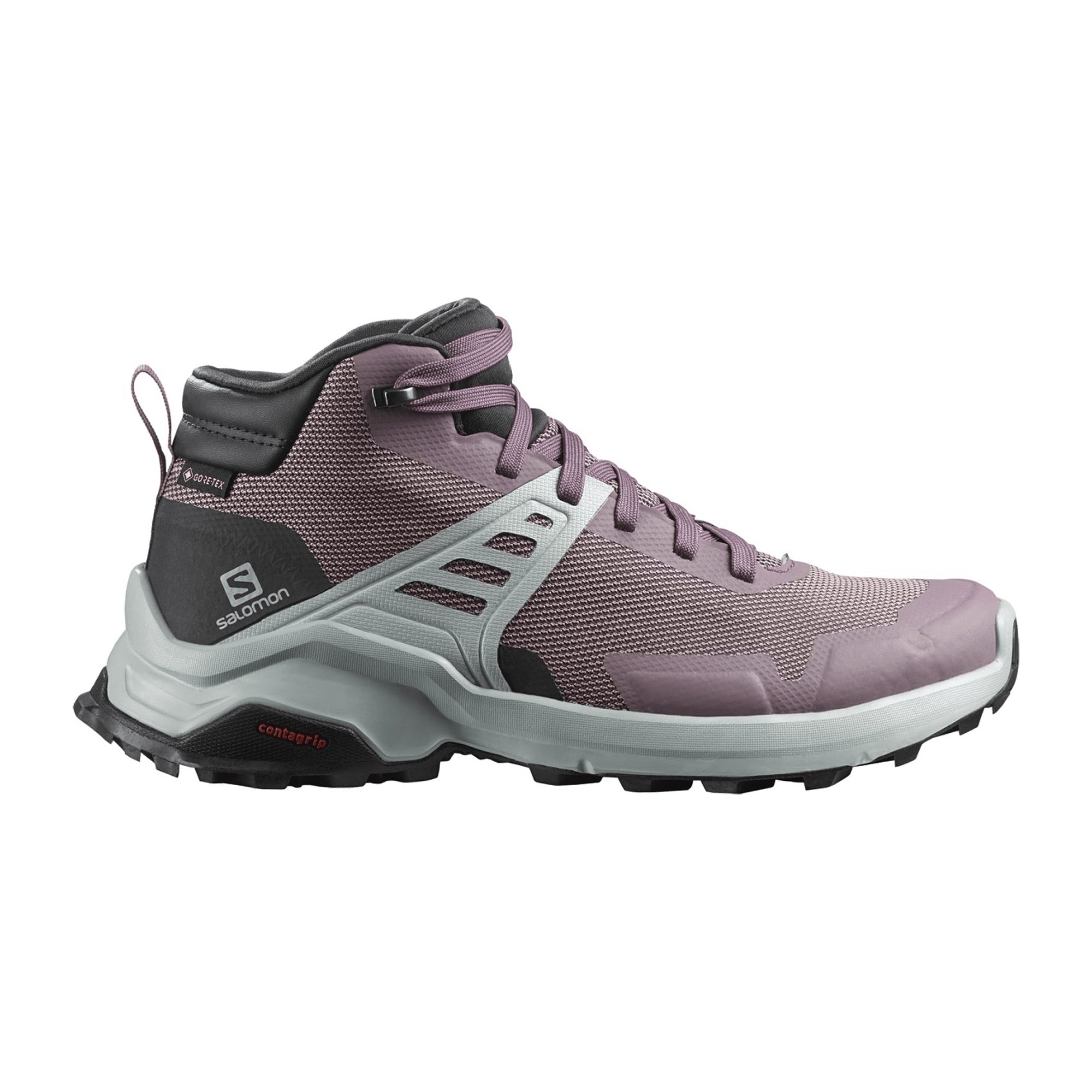 Salomon shoes X RAISE MID GTX W Flint for women, pink