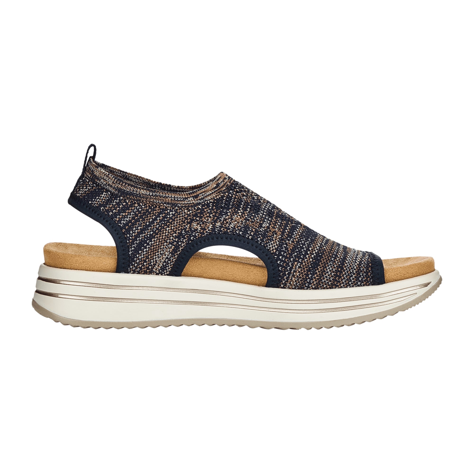 Remonte Blue Leather Women's Shoes R2955-14 Spring Summer Collection