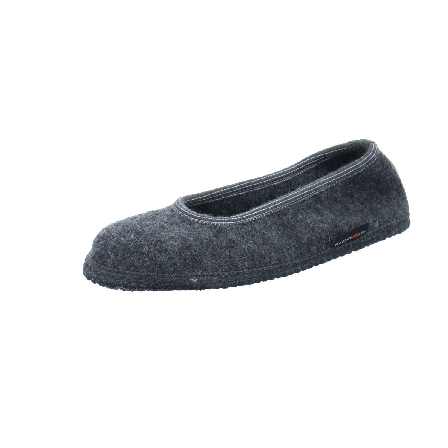 Haflinger Ballerina Pumps Slippers Clogs Mules Wool Felt Scuffs Slip House Grey - Bartel-Shop