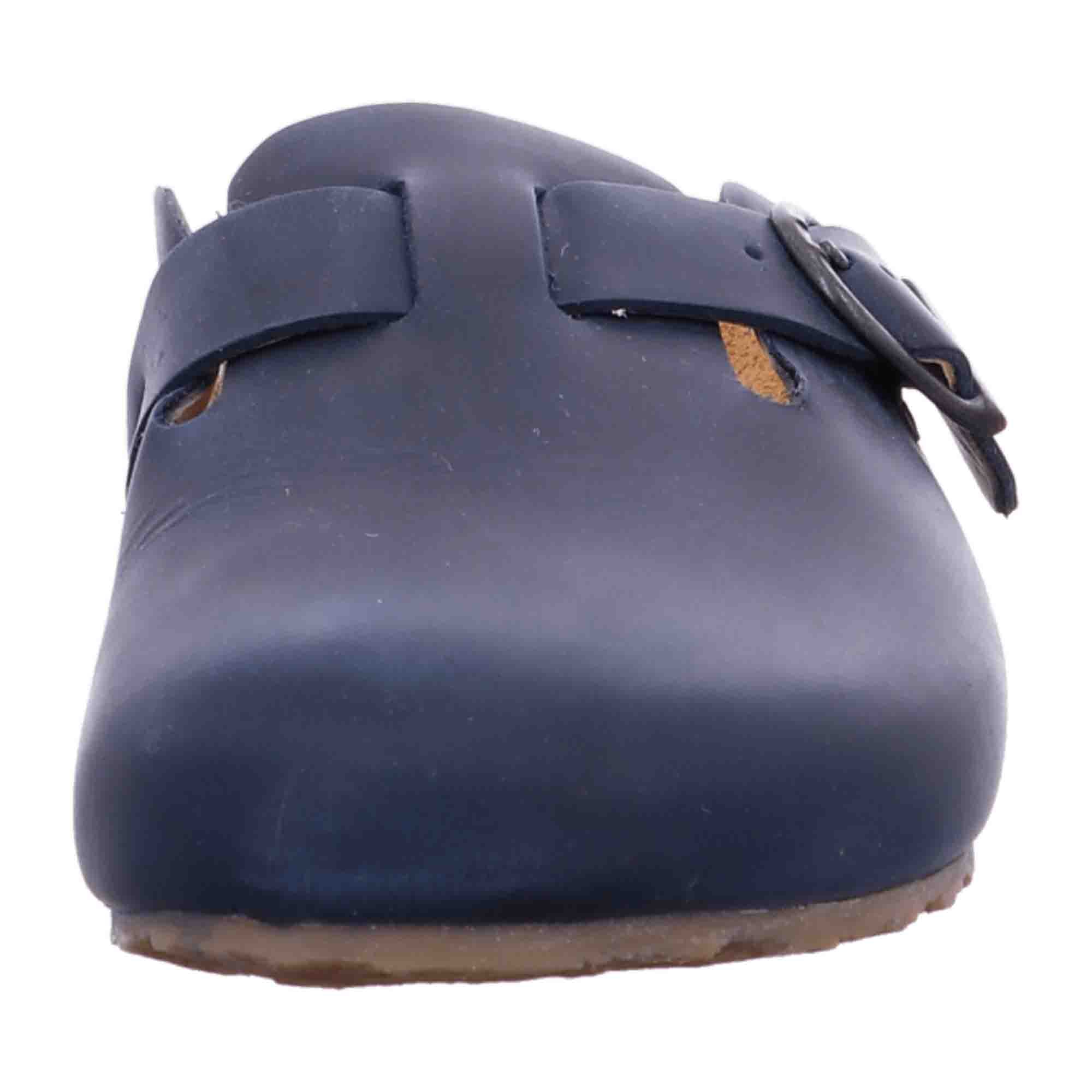 Haflinger Lorenzo D Men's Comfort Slippers, Blue - Stylish & Durable