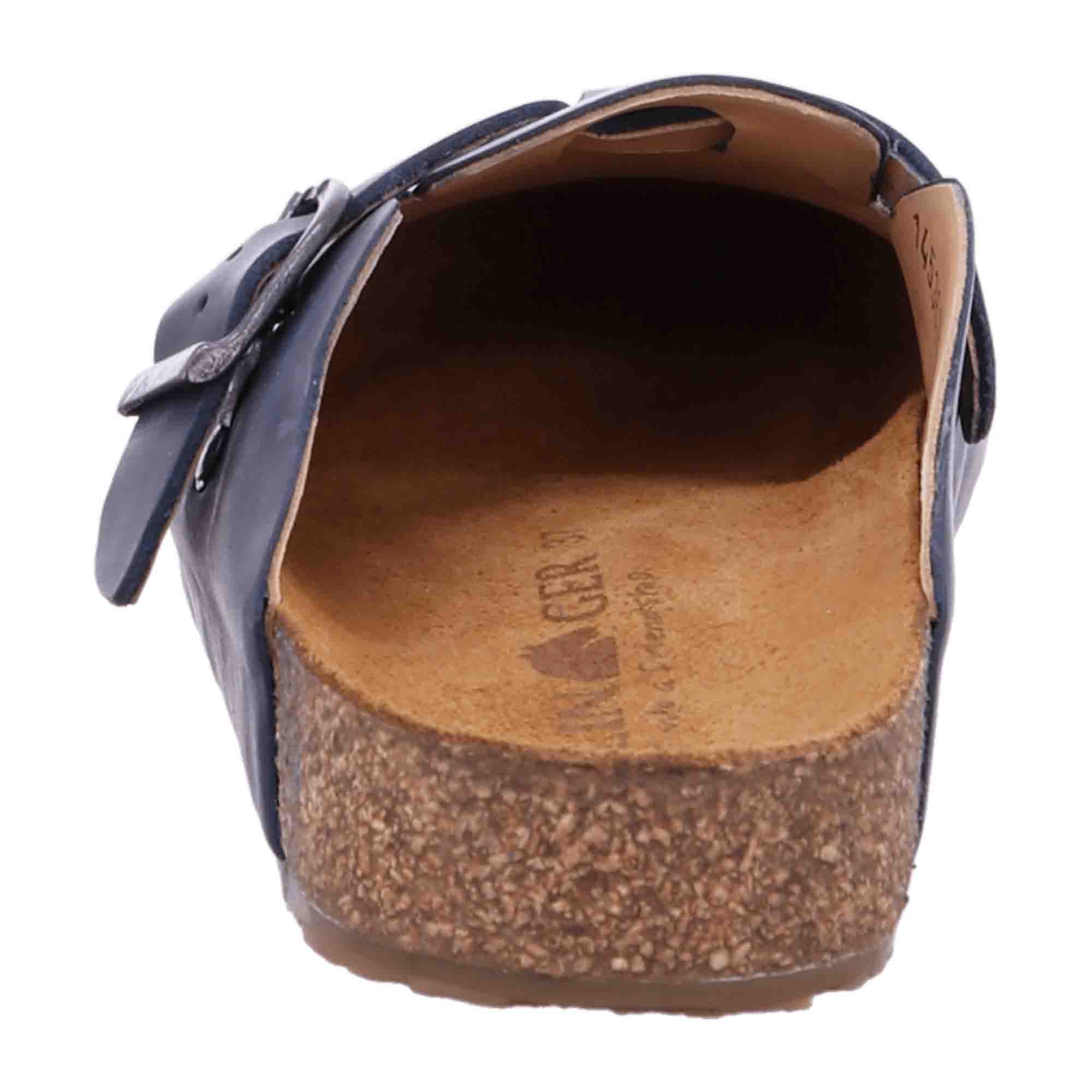 Haflinger Lorenzo D Men's Comfort Slippers, Blue - Stylish & Durable