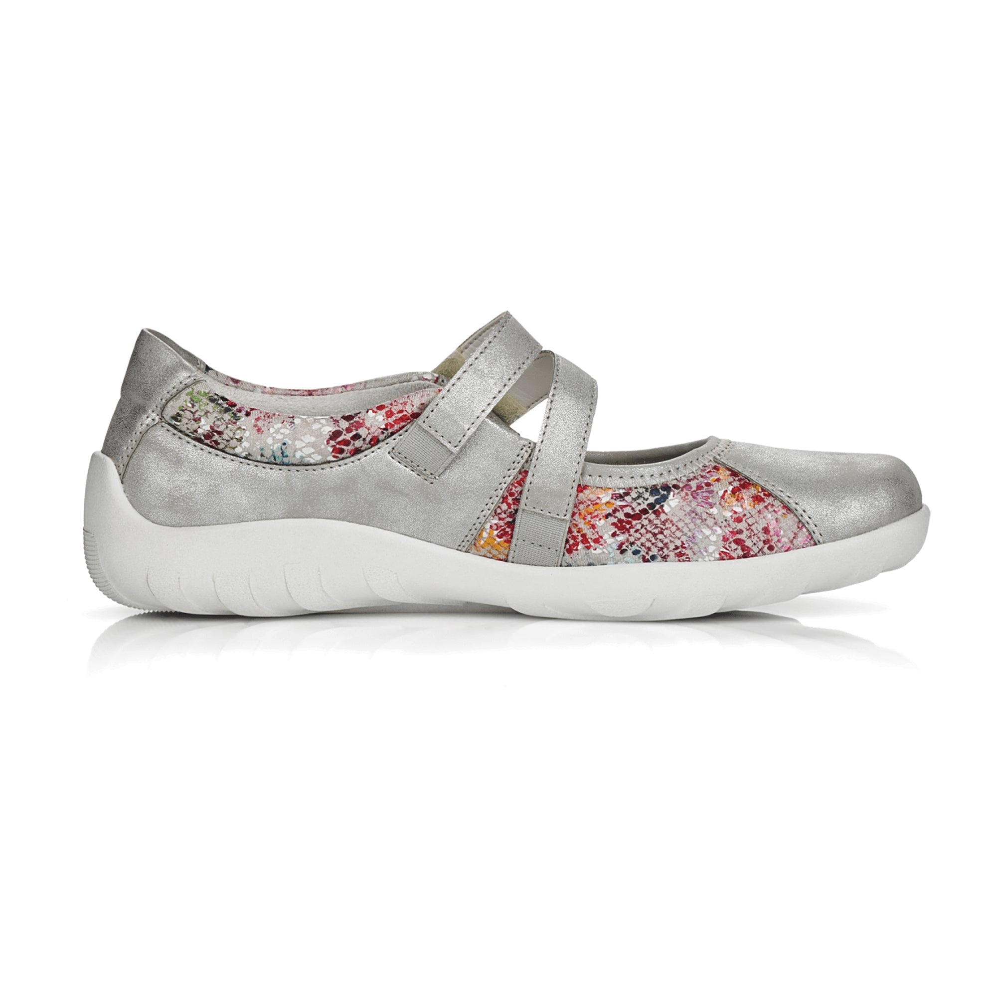 Remonte R351092 R35 Women's Colorful Slip-On Shoes with 1.5 cm Heel