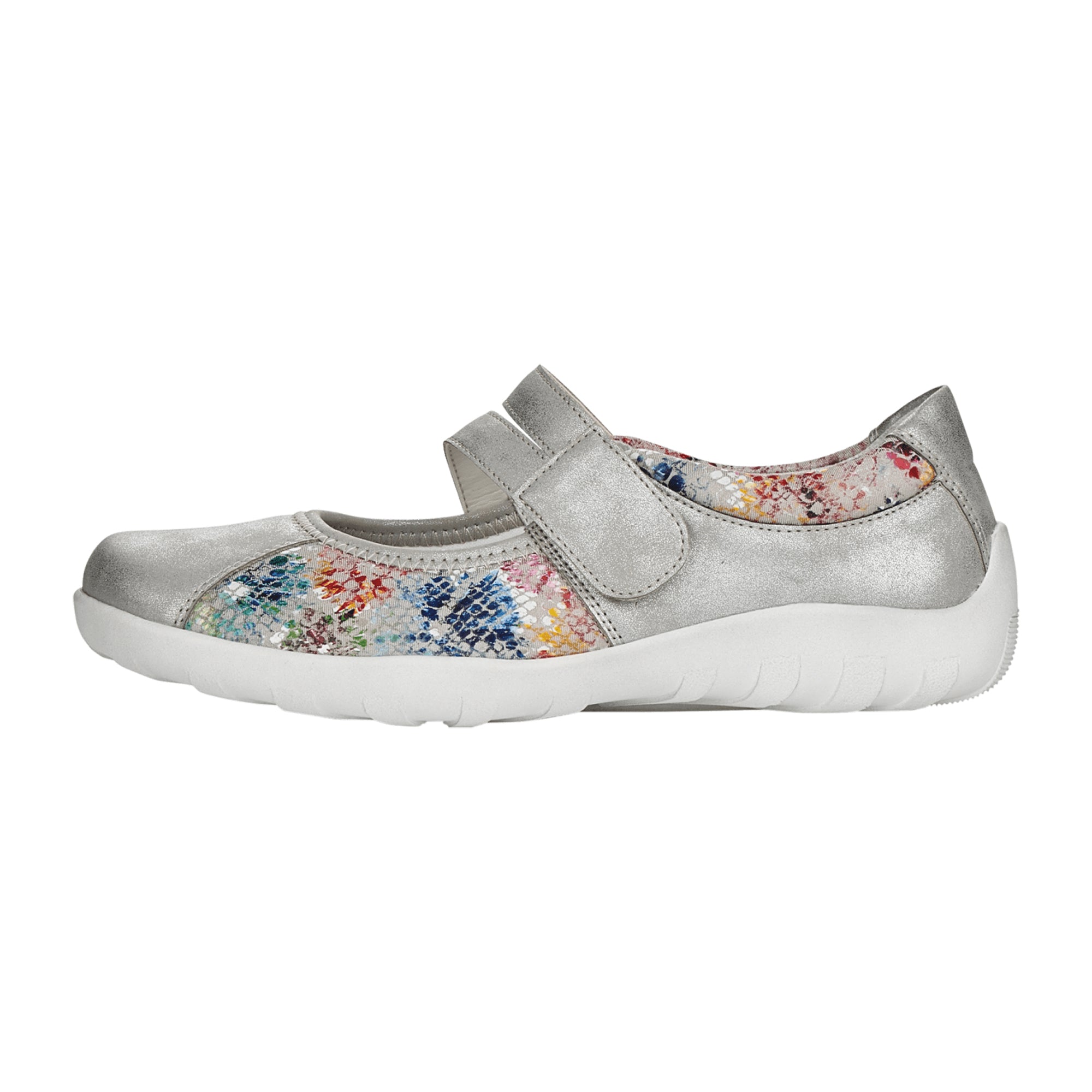 Remonte R351092 R35 Women's Colorful Slip-On Shoes with 1.5 cm Heel