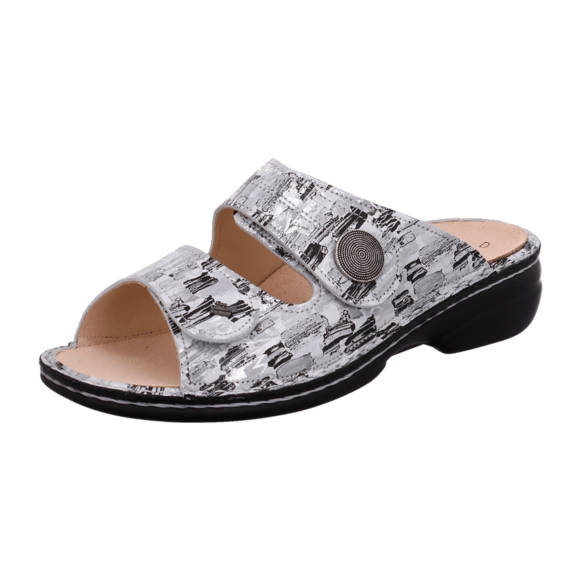 Finn Comfort Sansibar Women's Comfort Sandals, Stylish Gray
