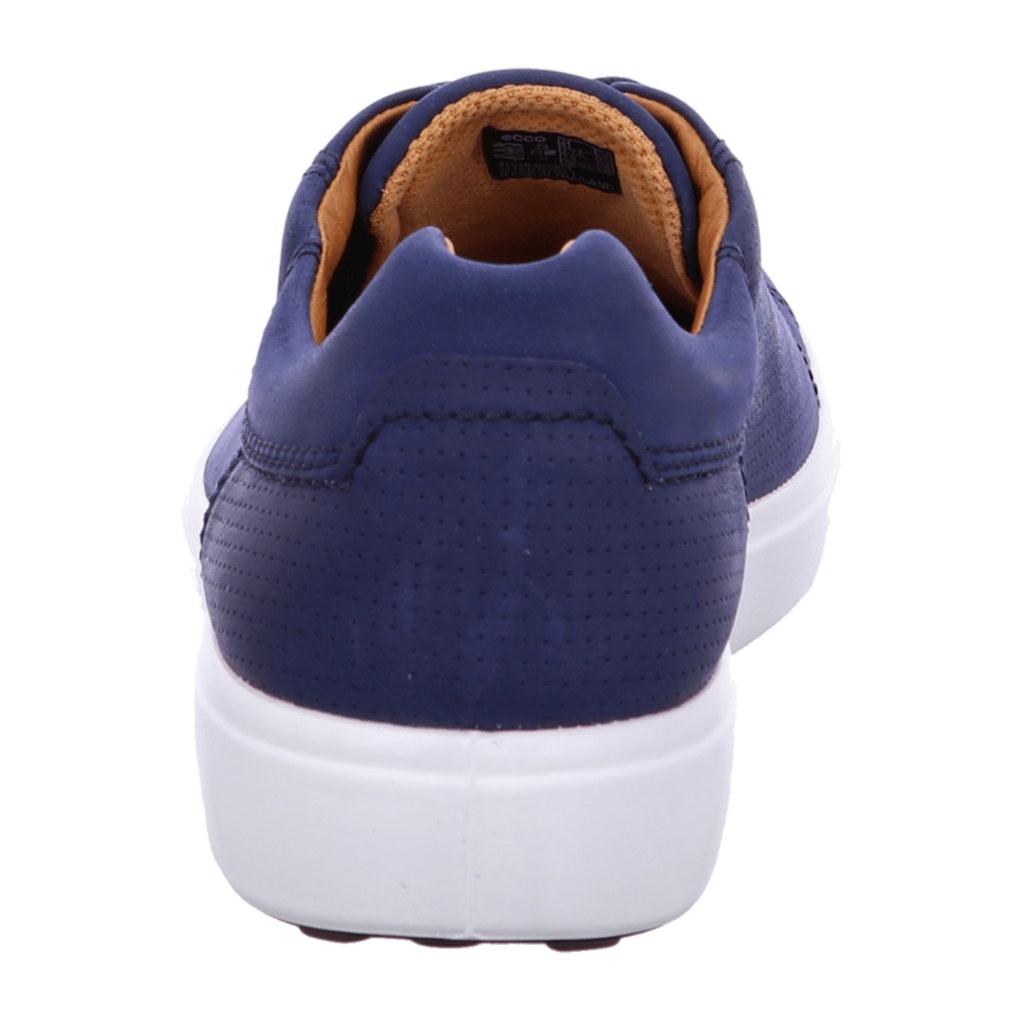 Ecco Soft 7 M Ni Men's Sneakers - Stylish Blue Leather