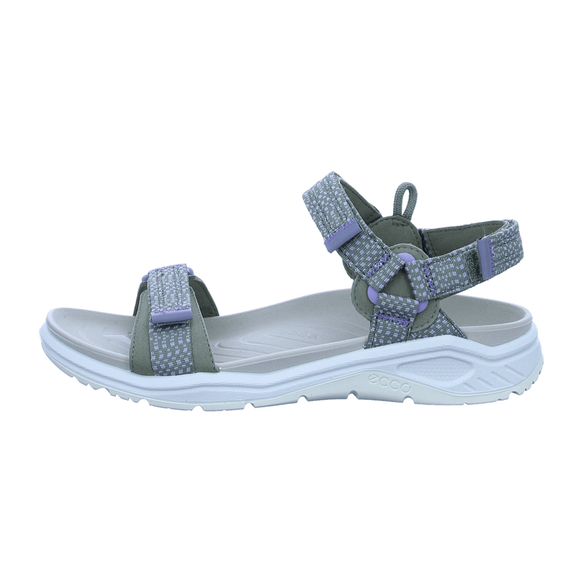 Ecco X-Trinsic Women's Waterproof Sandals - Stylish Green & Beige