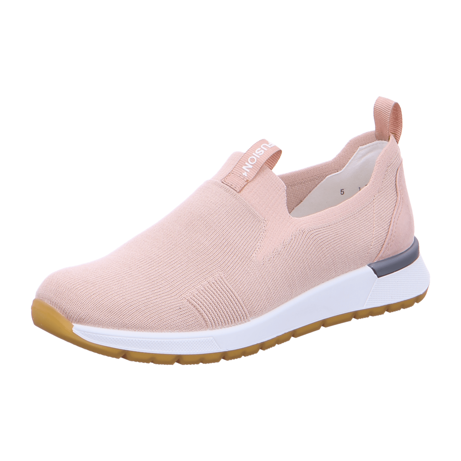 ARA VENICE Women's Suede Sneakers in Beige with Lace-Up Closure and Round Toe