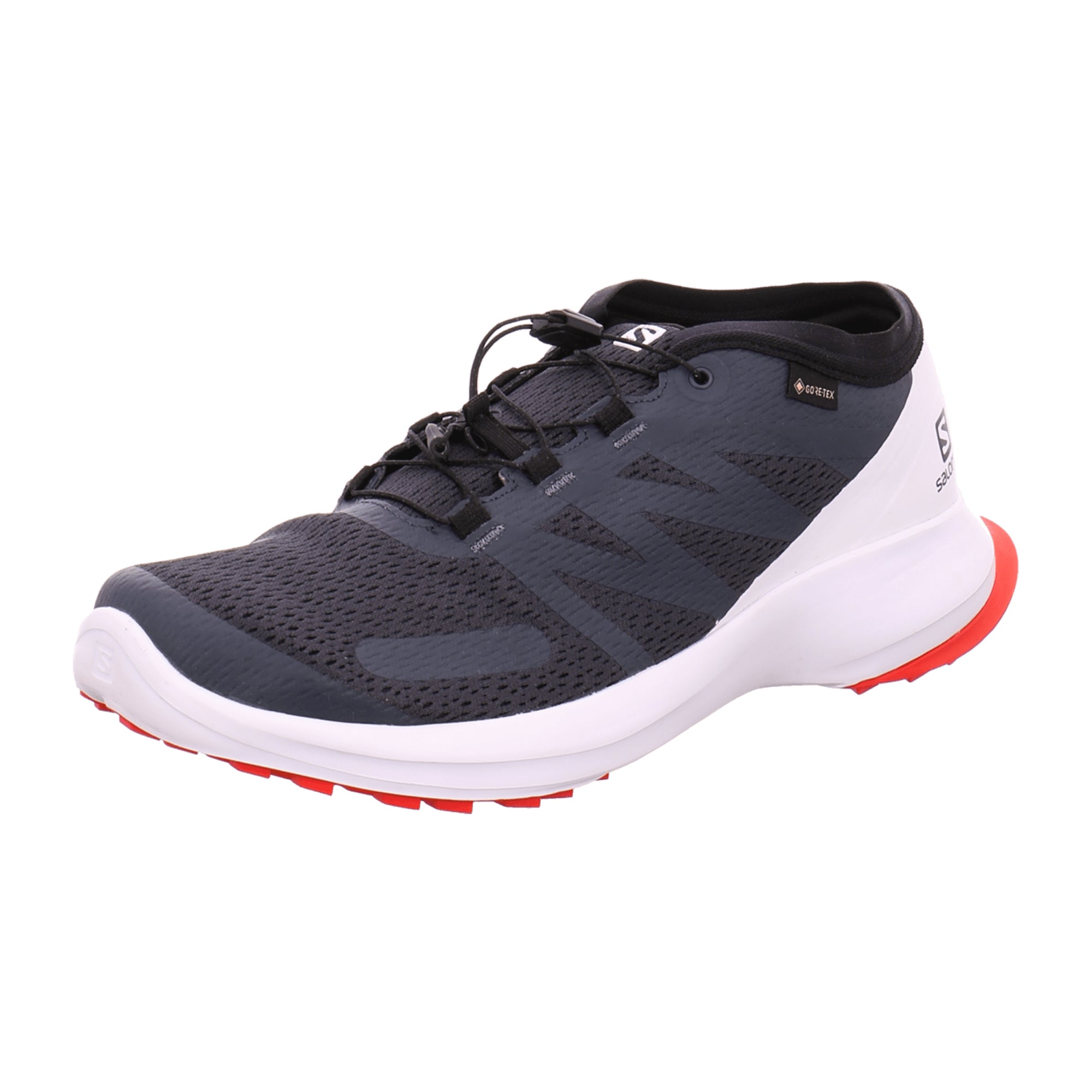 Salomon shoes SENSE FLOW GTX India Ink/Wh/ for men, black