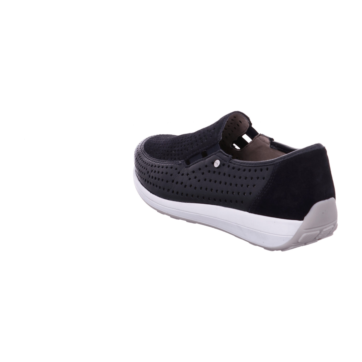 ARA MERANO MERA Women's Leather Slip-On Loafers with Textile Lining in Blue