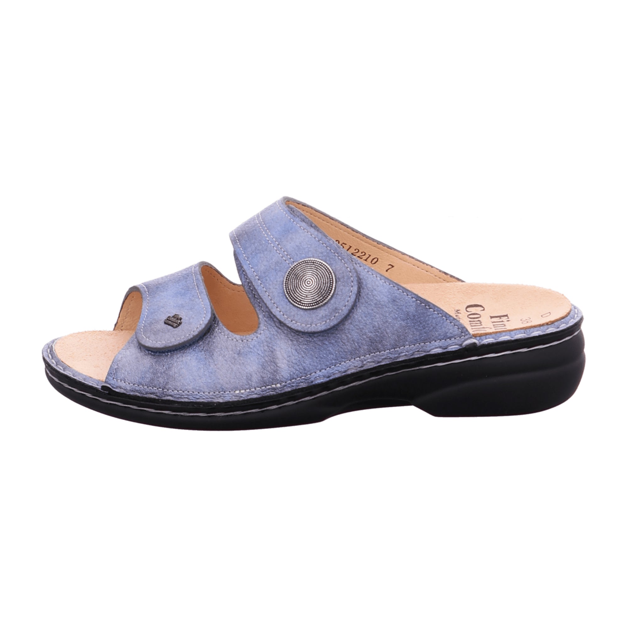 Finn Comfort Zeno Stretch Women's Comfort Sandals, Blue