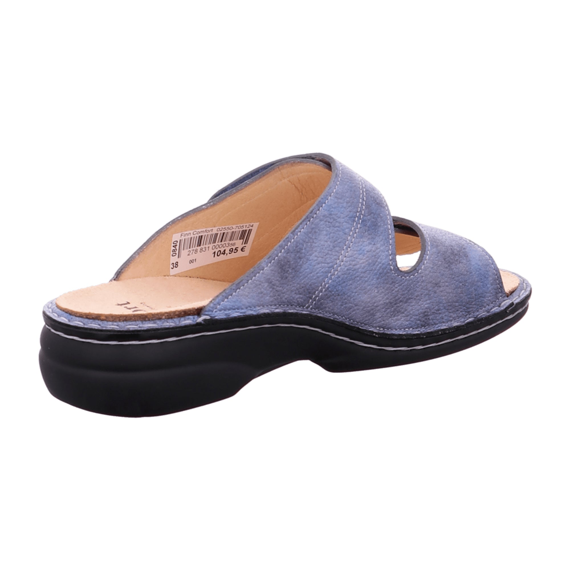 Finn Comfort Zeno Stretch Women's Comfort Sandals, Blue