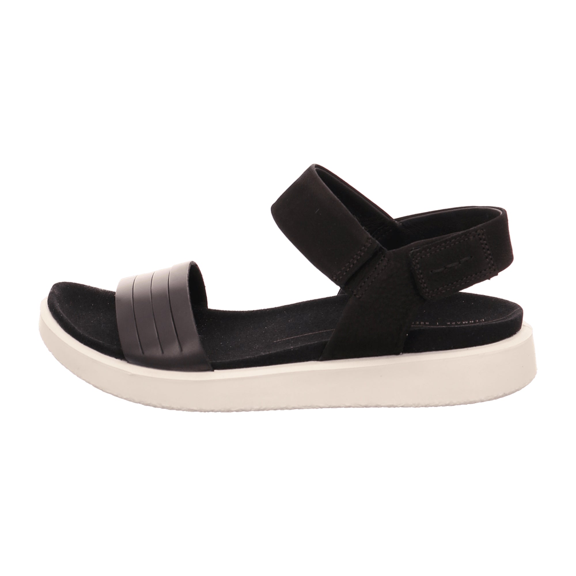 Ecco Women's Black Comfortable Leather Shoes - Stylish & Durable