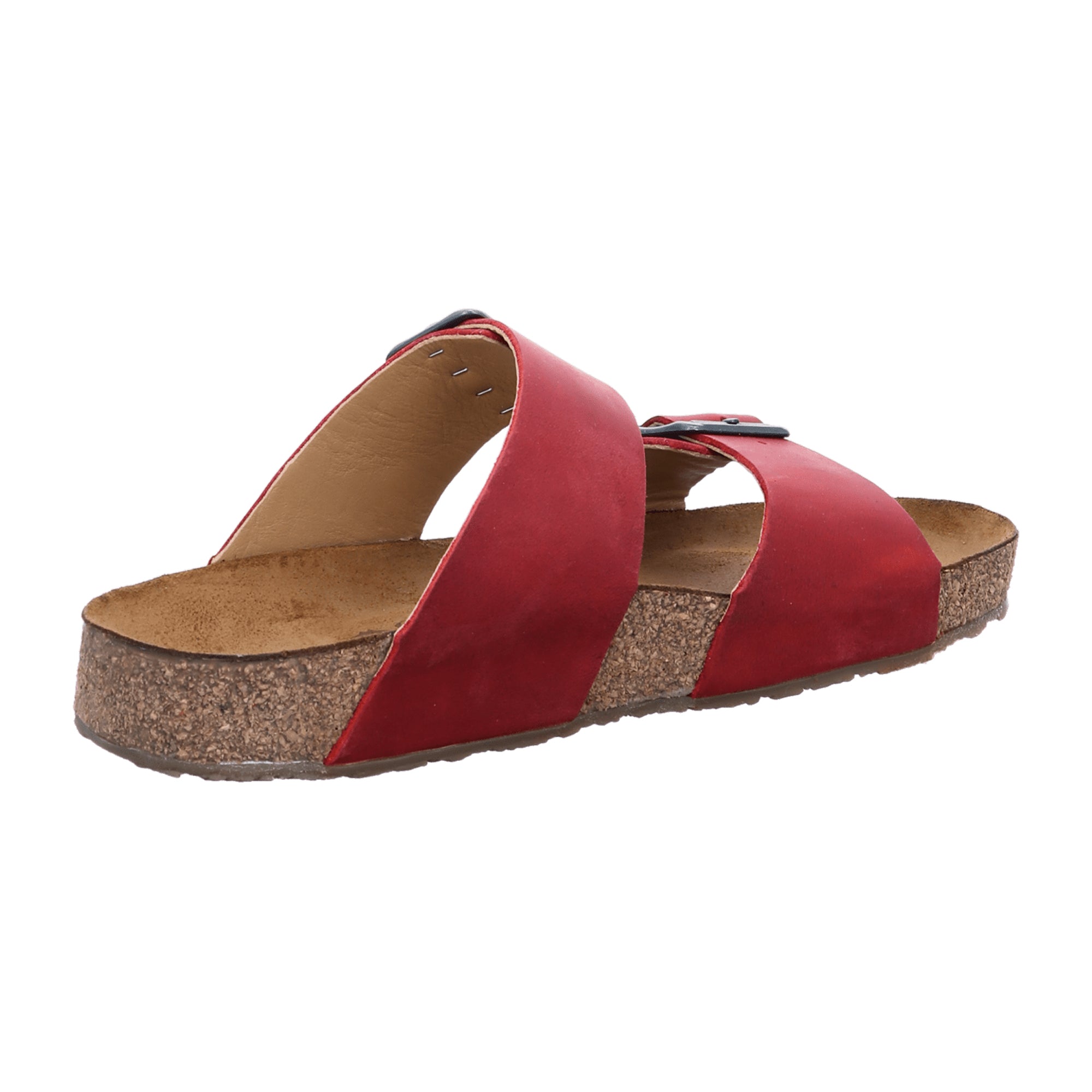 Haflinger Women's Classic Red Slides | Stylish & Comfortable Footwear