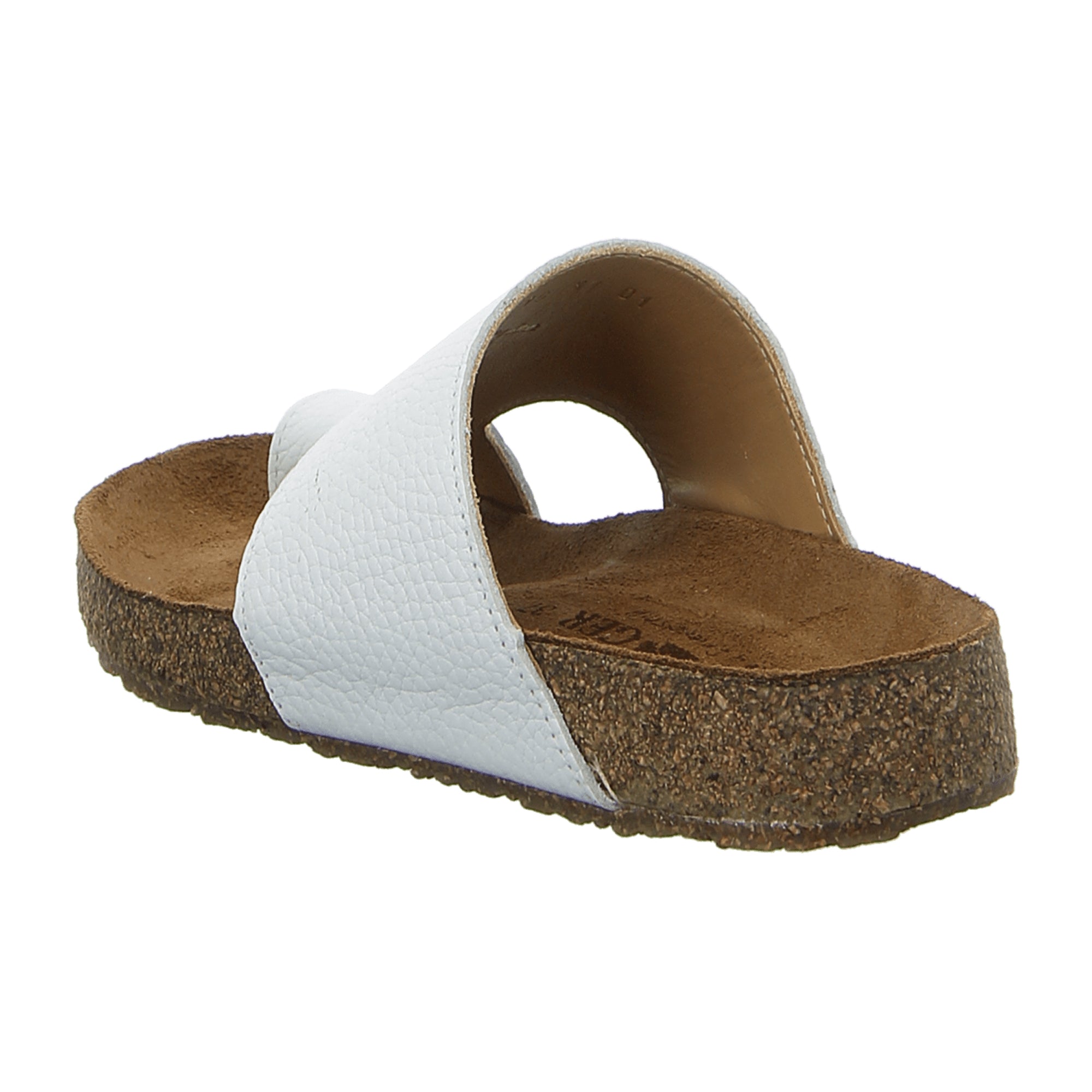Haflinger Bio Anka Women's White Sandals - Eco-Friendly, Stylish Comfort