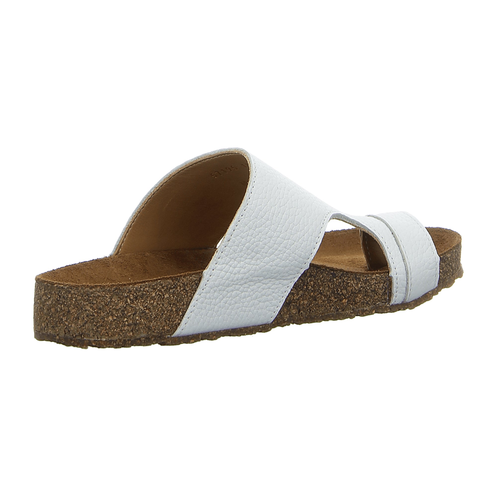Haflinger Bio Anka Women's White Sandals - Eco-Friendly, Stylish Comfort