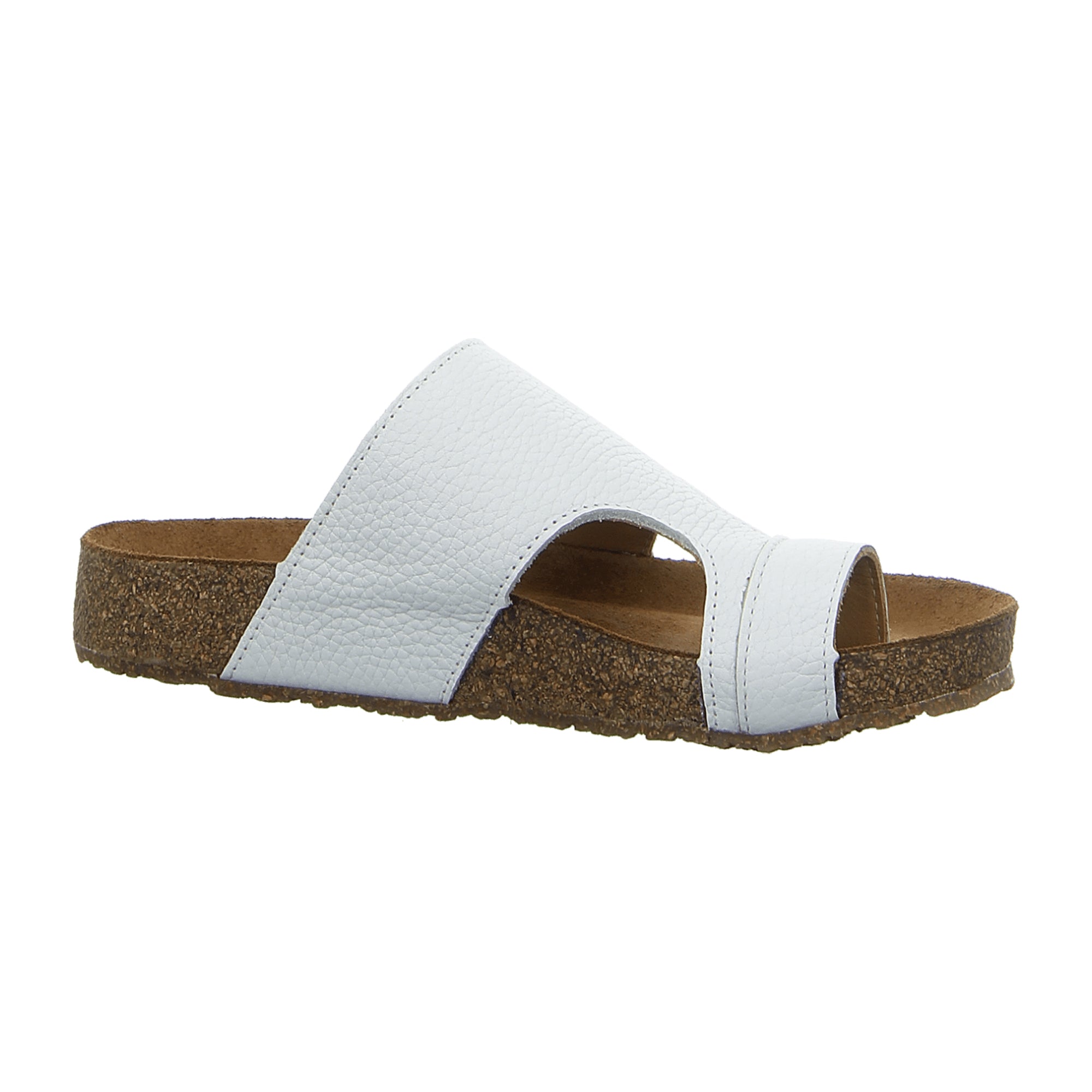 Haflinger Bio Anka Women's White Sandals - Eco-Friendly, Stylish Comfort