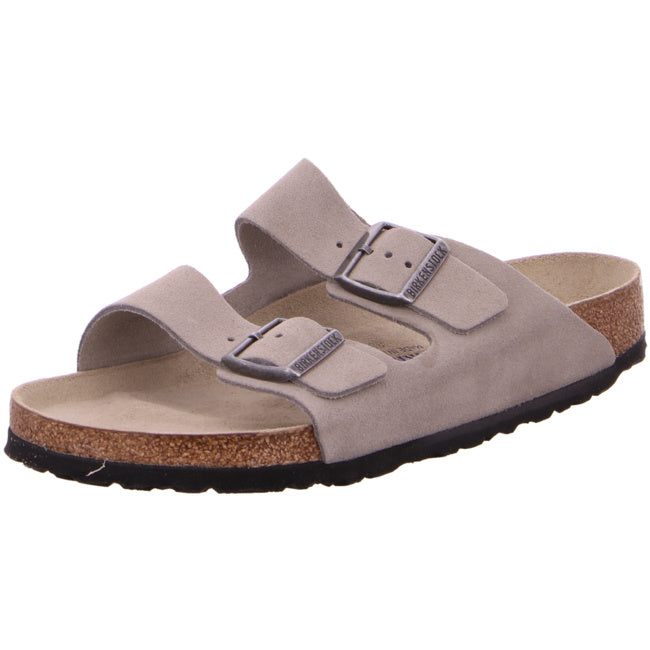 Birkenstock Arizona Slides regular Stone Coin Suede SFB Shoes Leather Sandals Slippers - Bartel-Shop