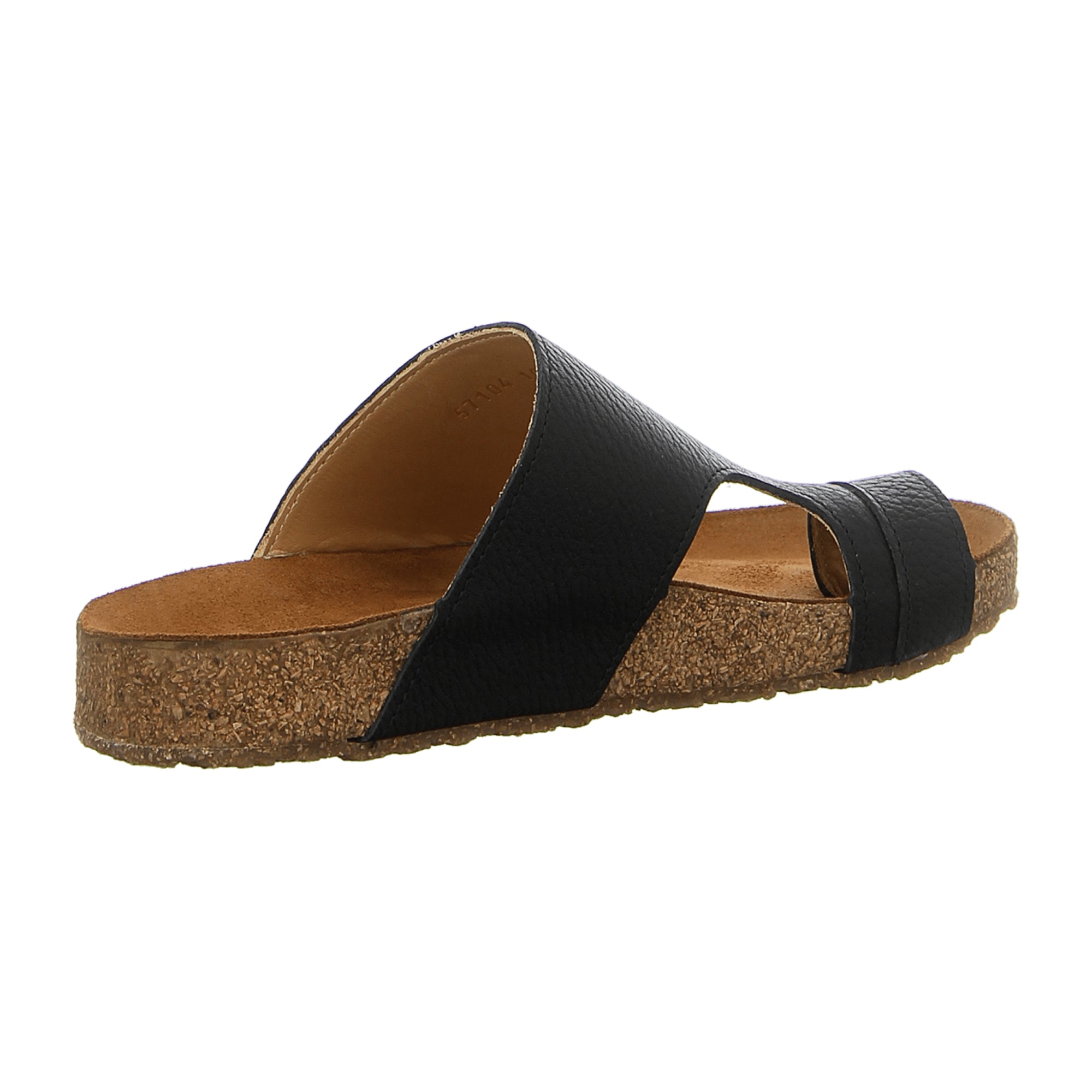 Haflinger Bio Anka Women's Sandals - Eco-Friendly, Stylish Black Leather