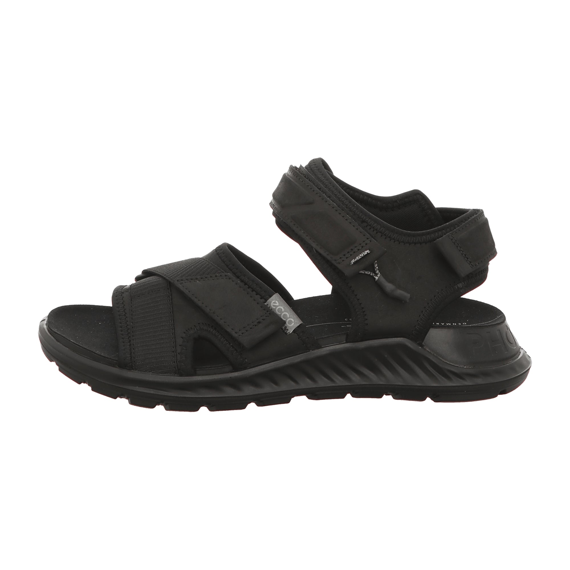 Ecco Exowrap Men's Sandals - Durable, Stylish Outdoor Footwear in Black - 811804