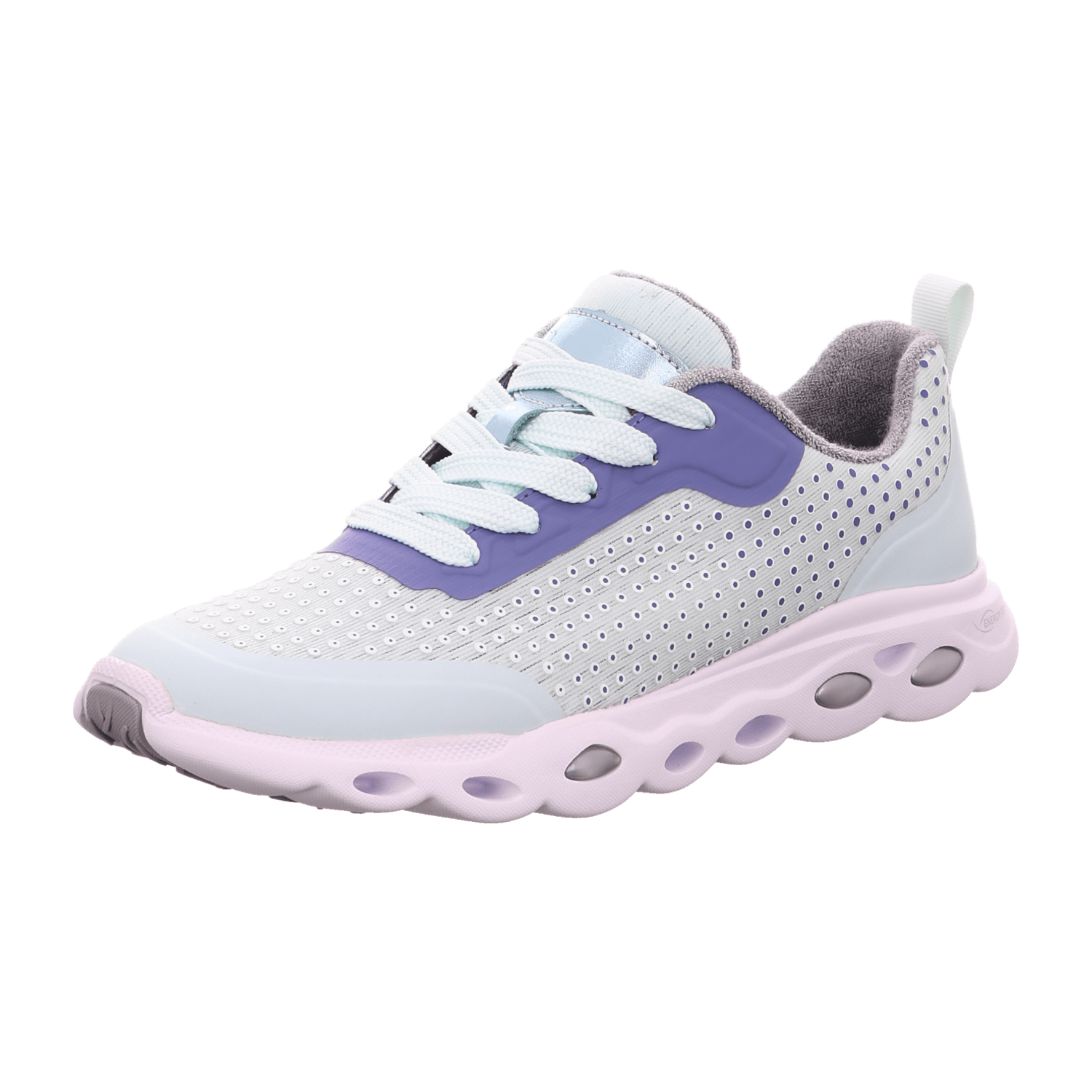 ARA MALIBU Women's Sneakers in Blue Synthetic with Lace-Up Closure