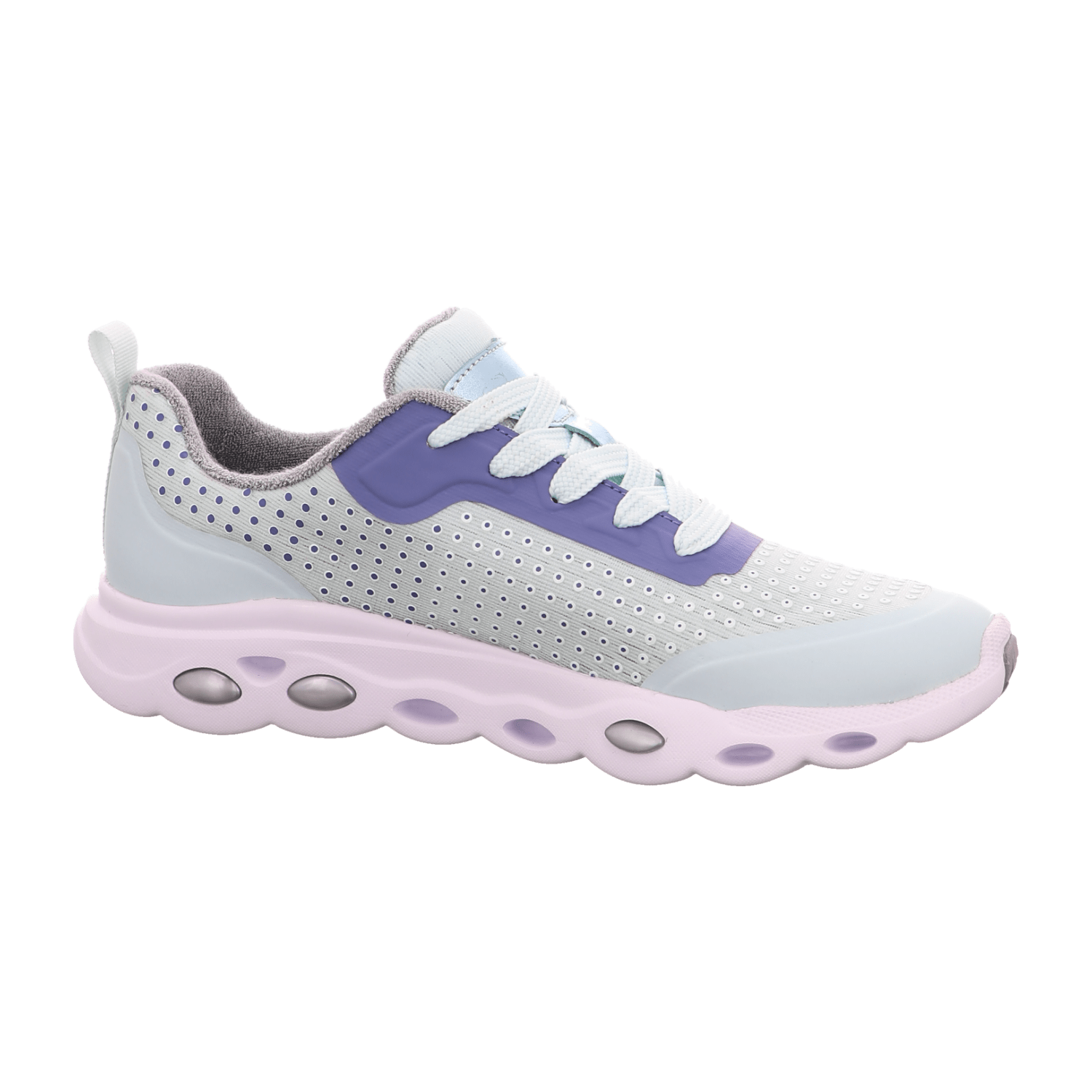 ARA MALIBU Women's Sneakers in Blue Synthetic with Lace-Up Closure