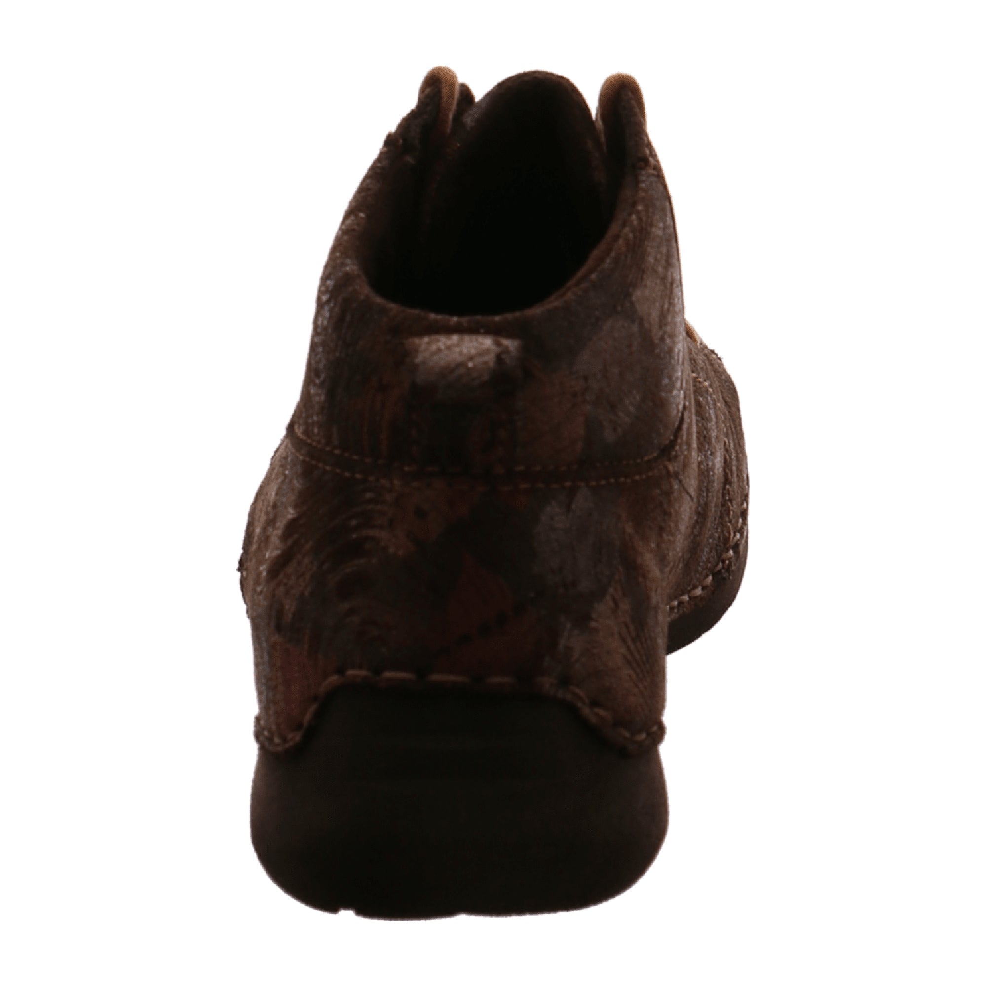 Josef Seibel Ankle Boot Fergey 97 Dark Brown Leaves for Women Brown