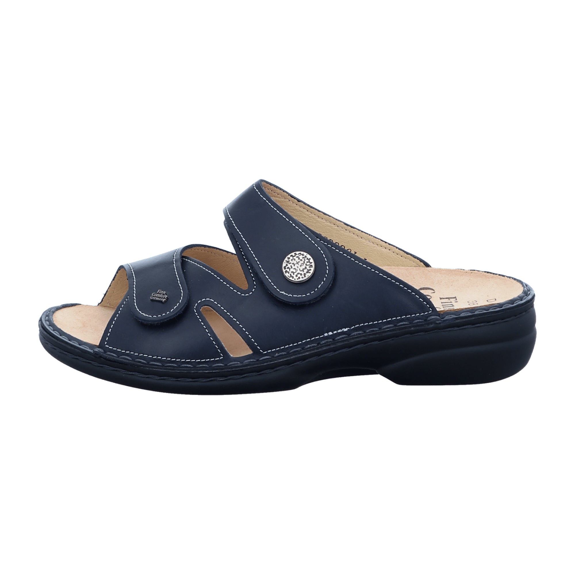 Finn Comfort Torbole Women's Comfort Sandals, Stylish Blue