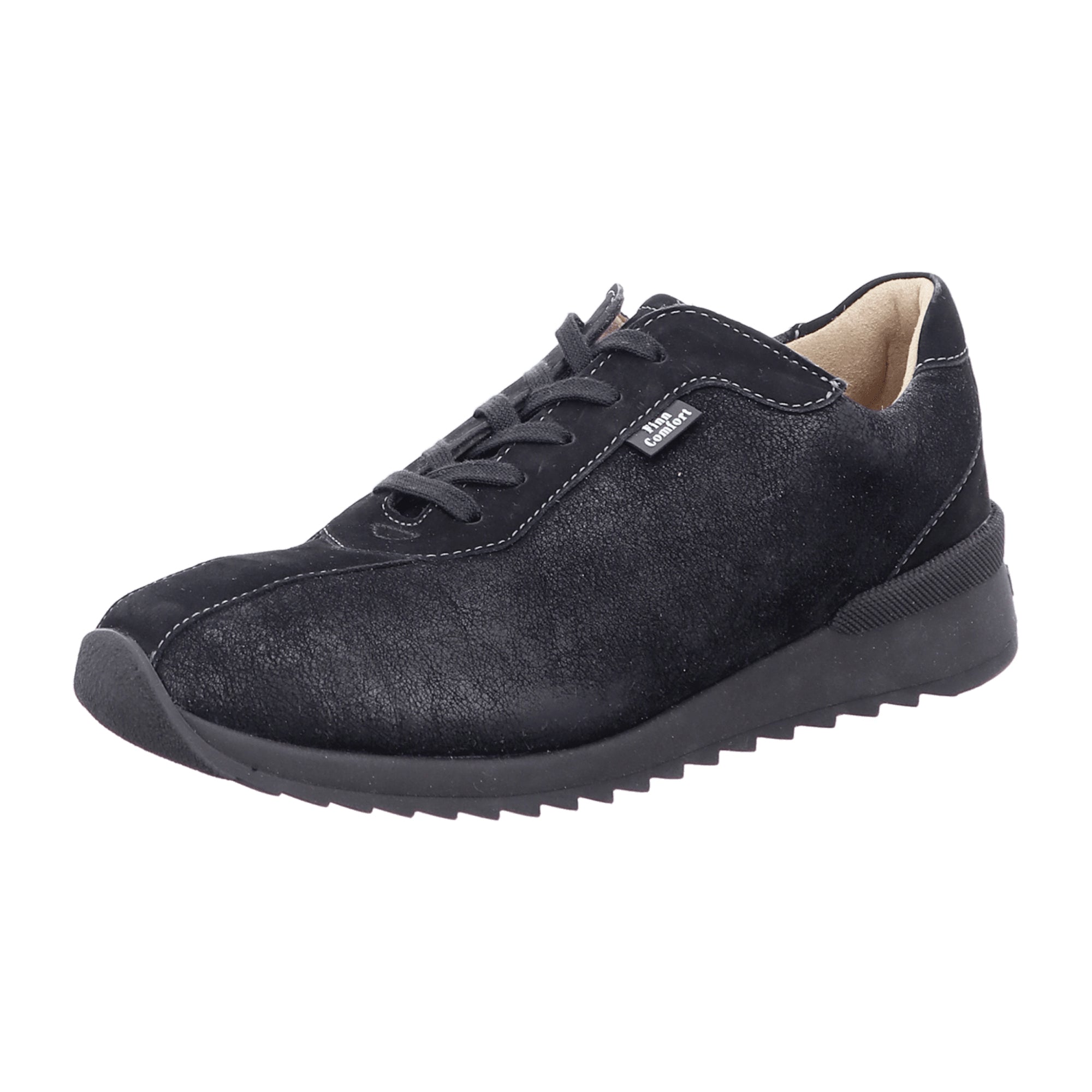 Finn Comfort Melk Women's Comfort Shoes - Elegant Black Leather