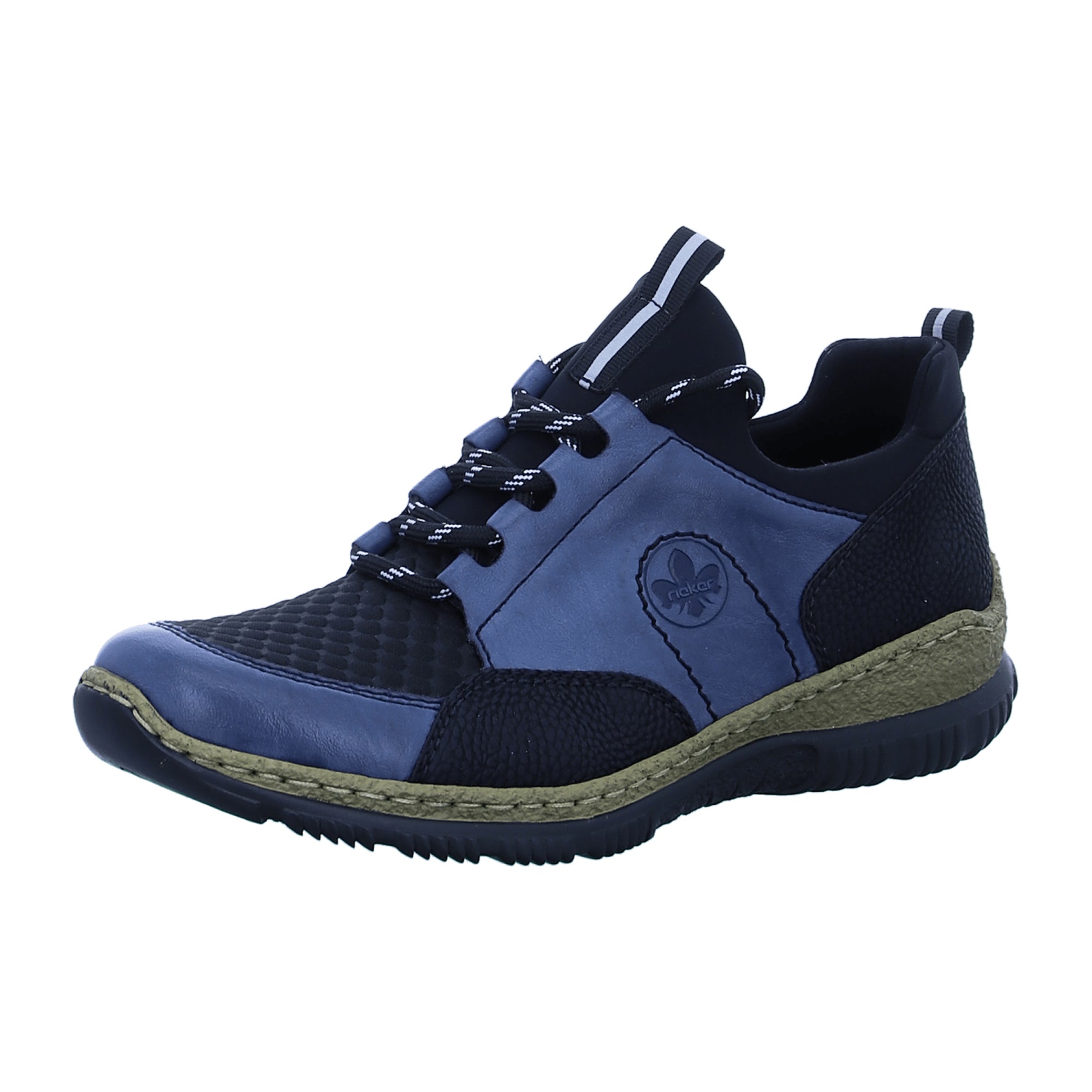 Rieker Women's Blue Casual Slip-On Shoes Comfortable Lightweight Sneaker