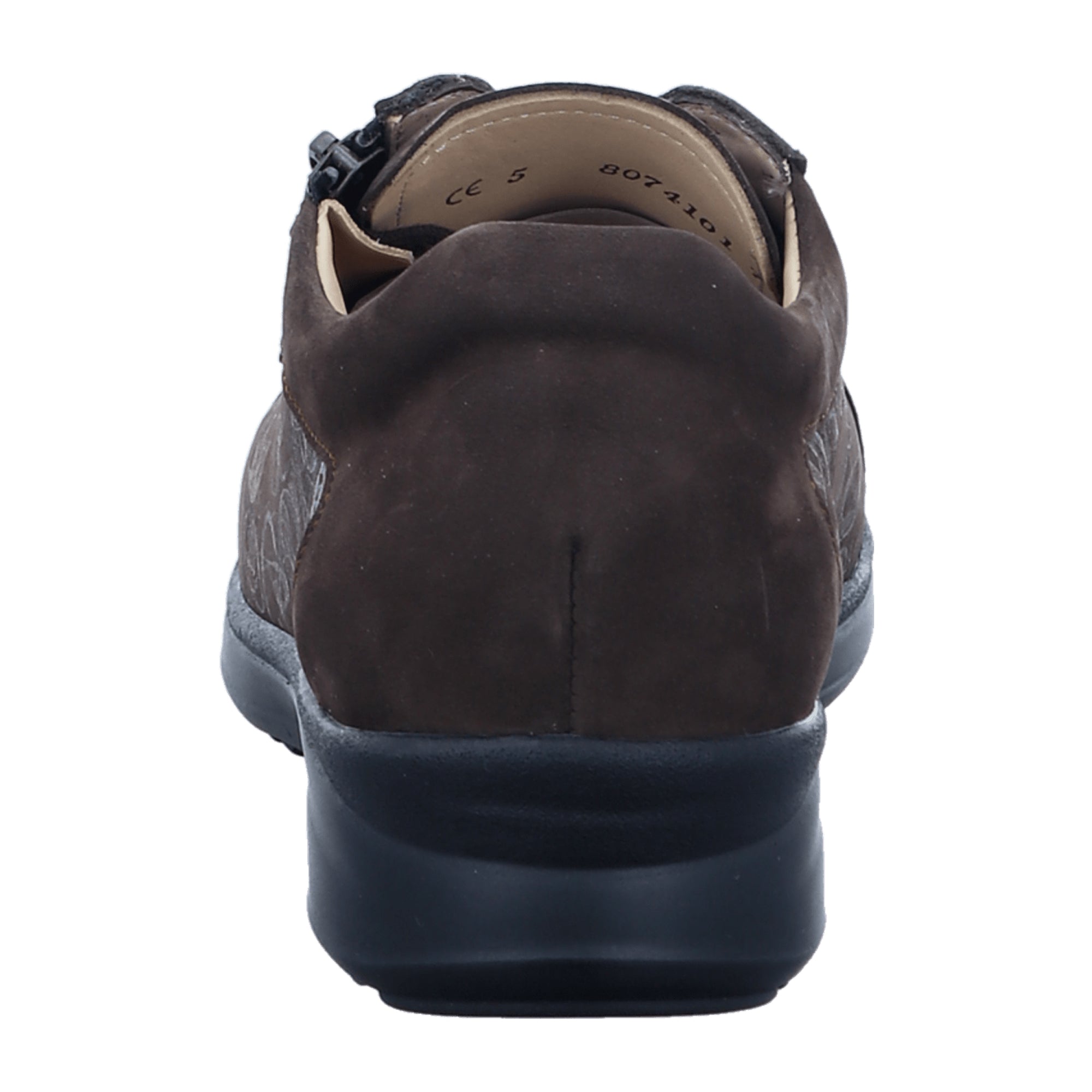 Finn Comfort Bexley Women's Lace-Up Shoes in Marron Brown - Stylish Comfort with Removable Insole, Leather