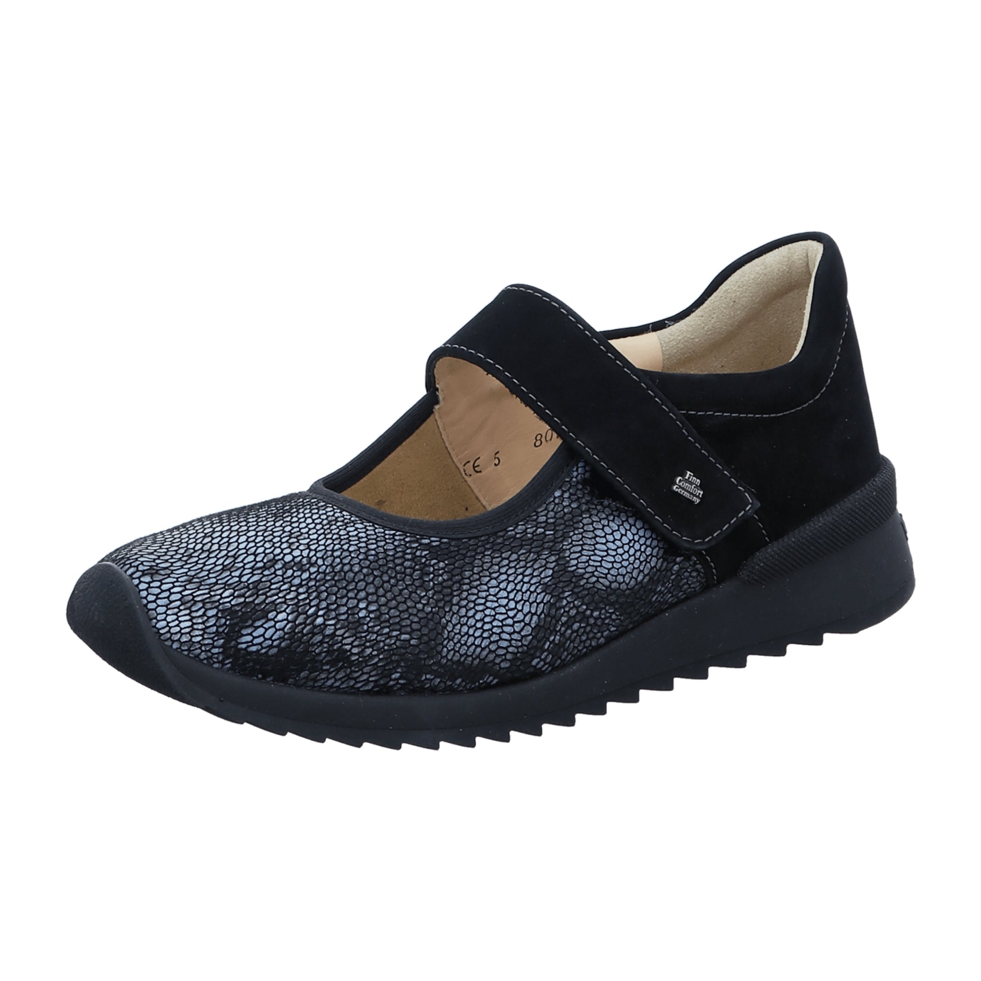 Finn Comfort Assenza Women's Black Comfort Shoes - Stylish & Durable