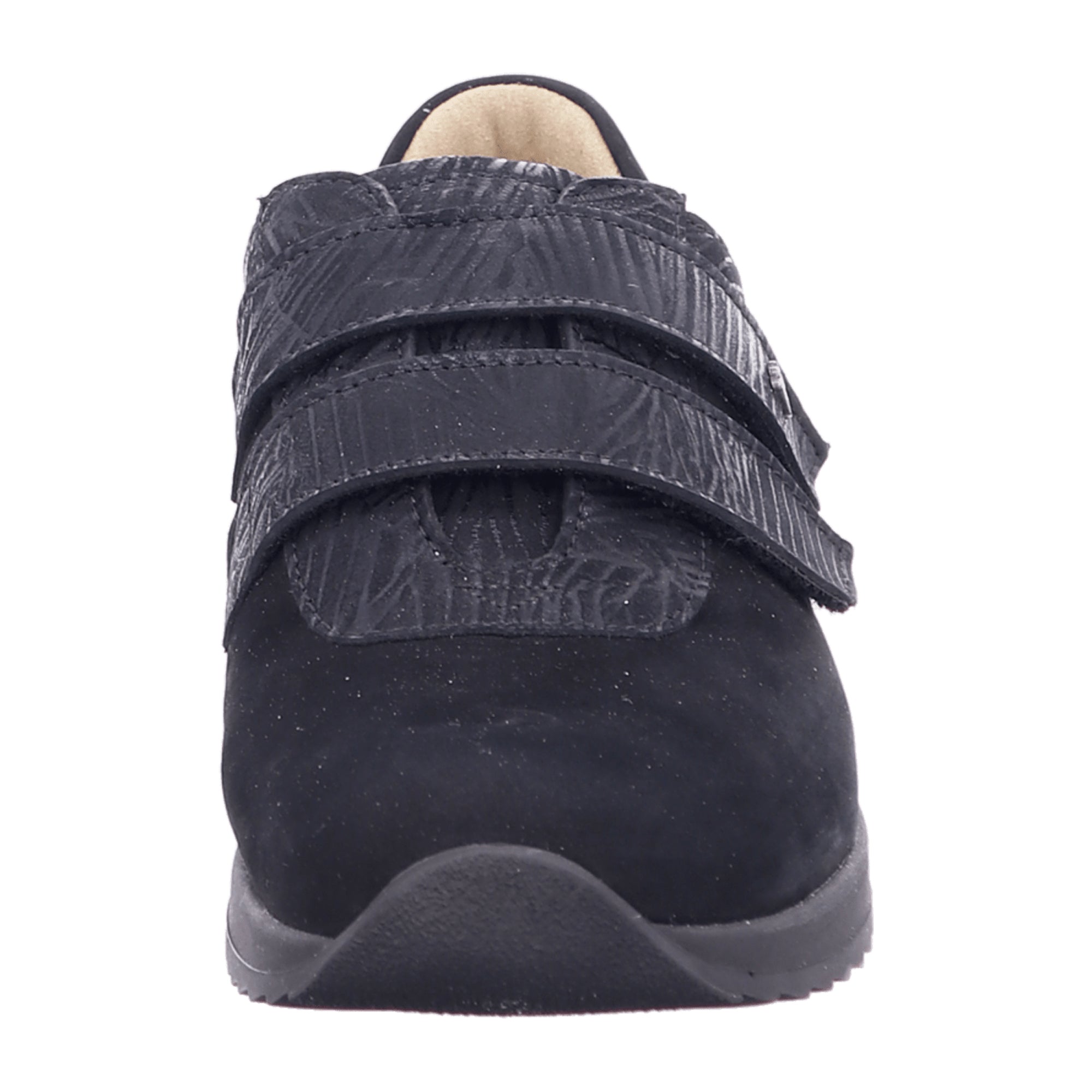 Finn Comfort Women's Orthopedic Shoes 02391, Elegant Black Leather Comfort Footwear