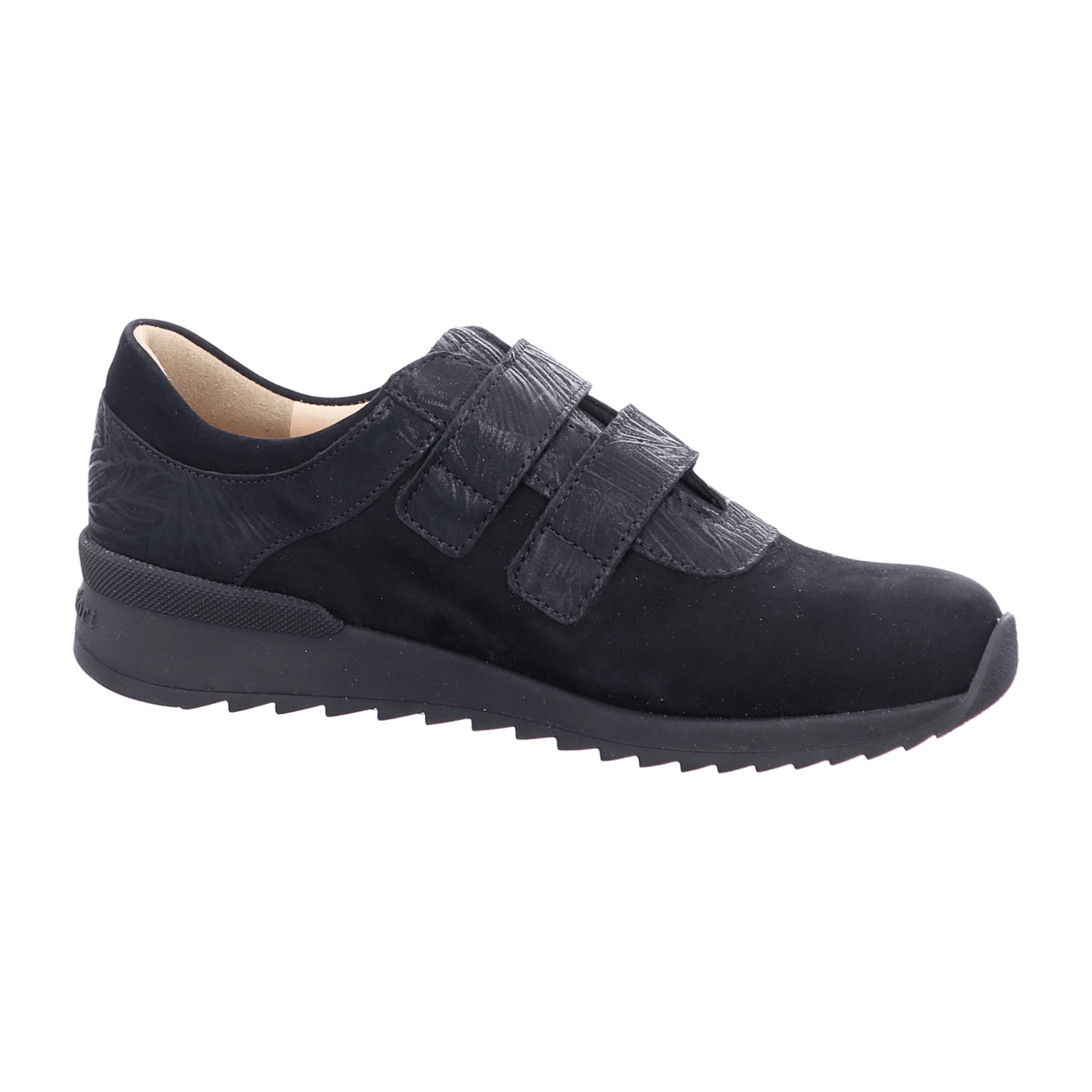 Finn Comfort Women's Orthopedic Shoes 02391, Elegant Black Leather Comfort Footwear