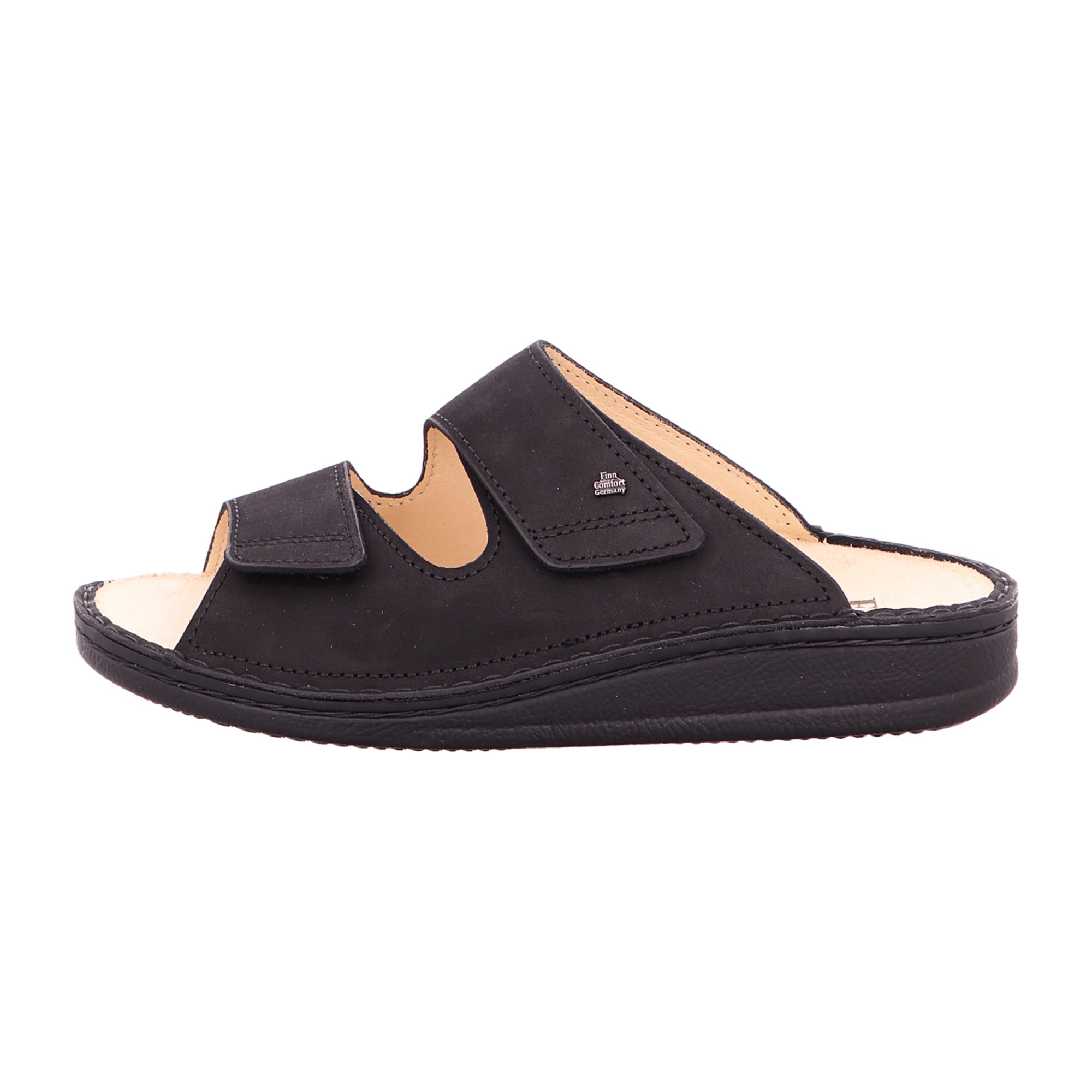 Finn Comfort Riad Men's Comfort Sandals - Durable and Stylish in Black