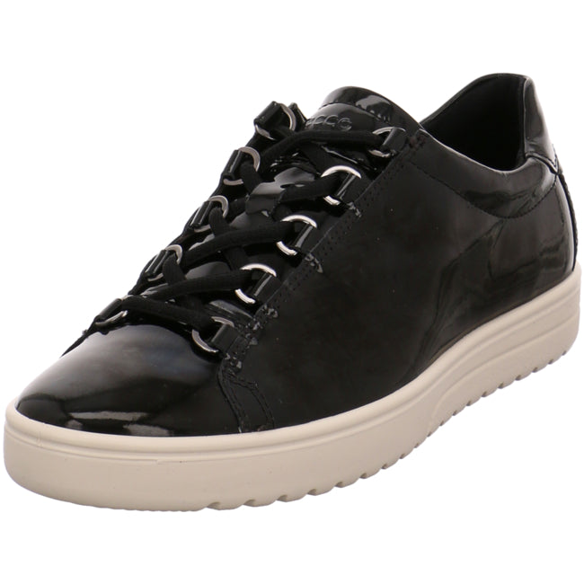 Ecco Sporty lace-up shoes for women black - Bartel-Shop