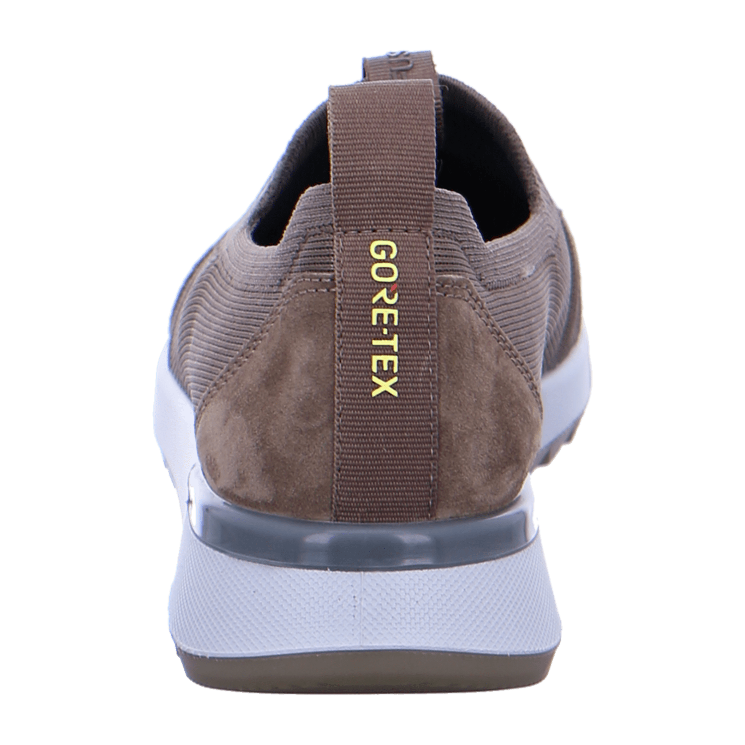 ARA VENICE Women's Cotton Slip-On Loafers in Grey with Round Toe