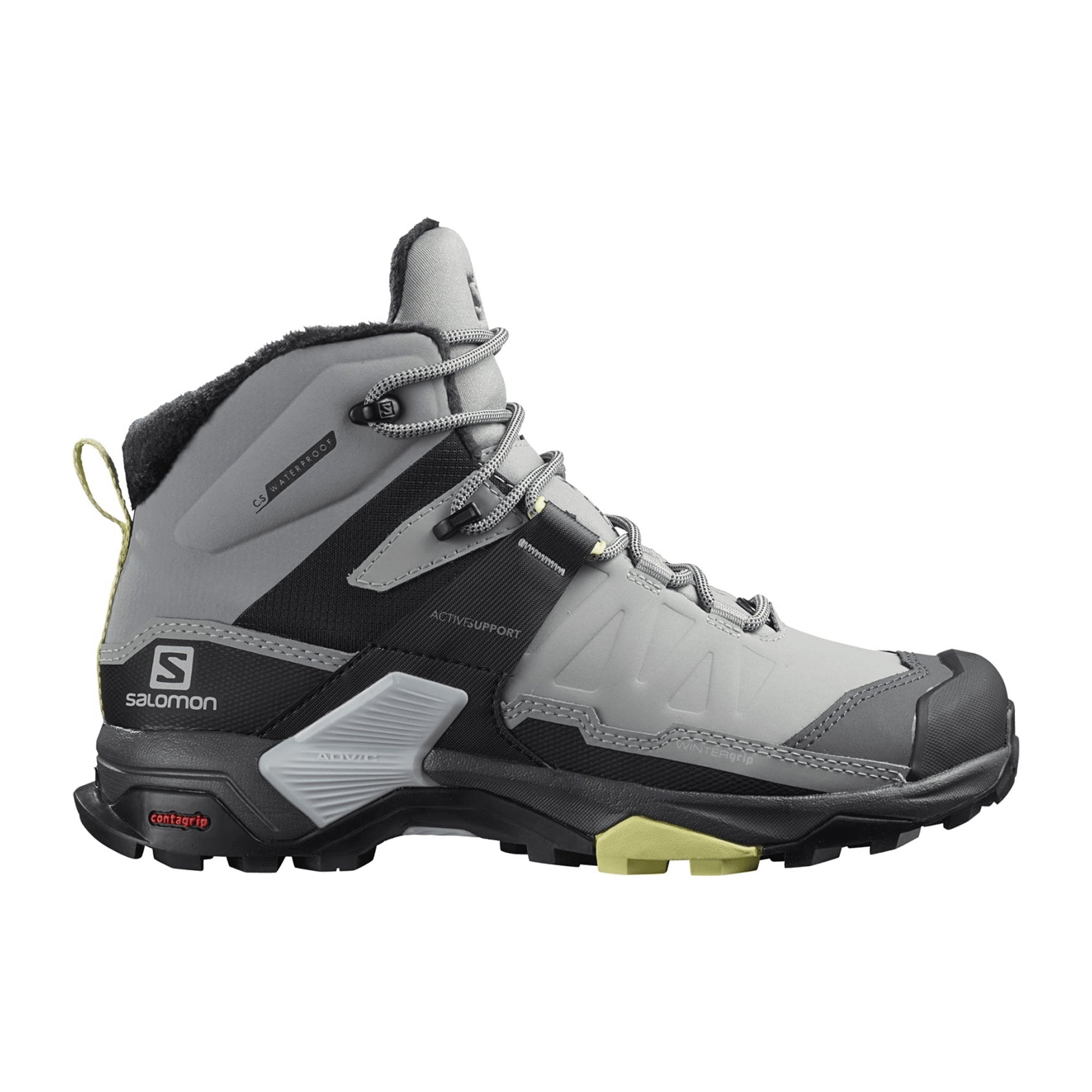 Salomon shoes X ULTRA 4 MID WINTER TS for women, gray