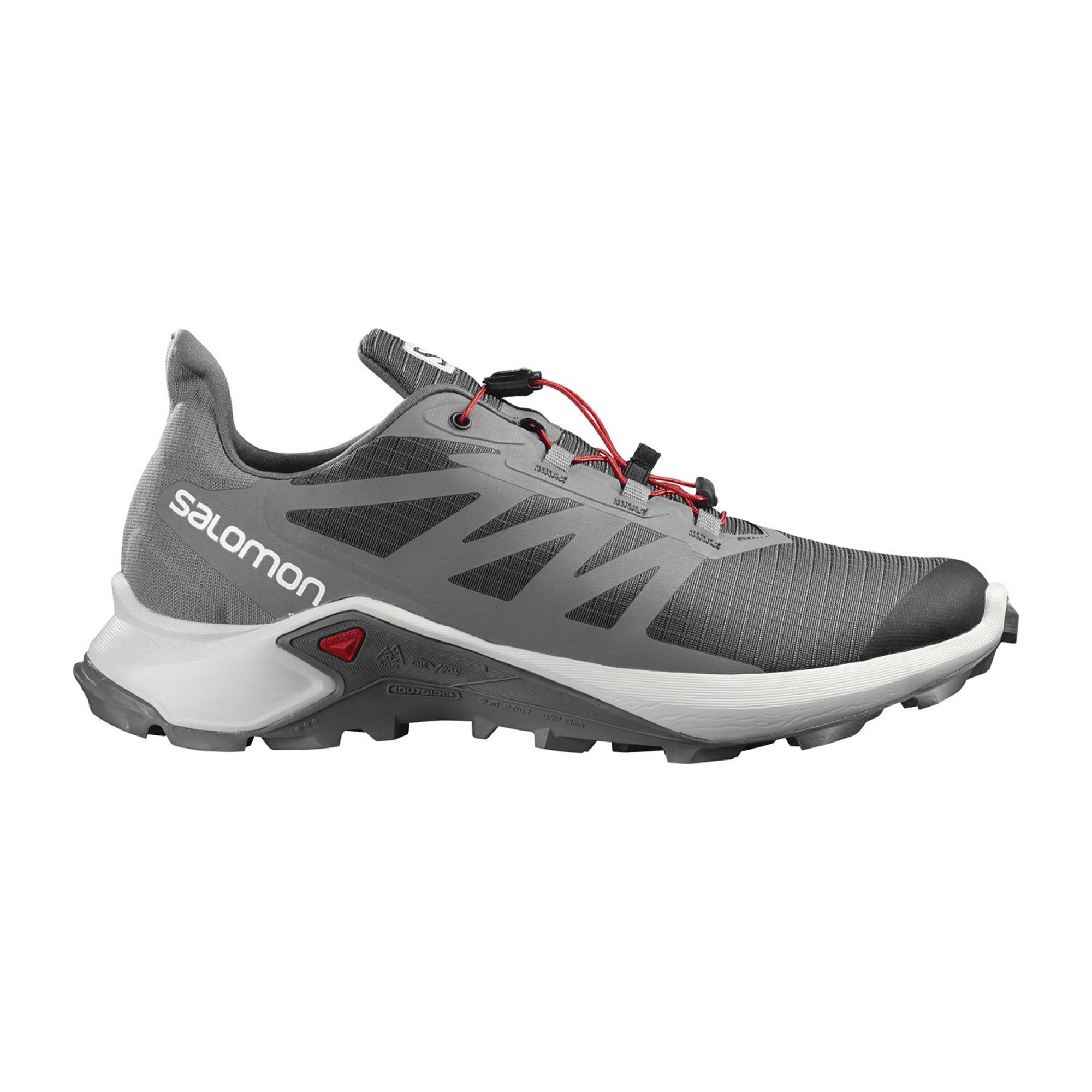 Salomon shoes SUPERCROSS 3 Ebony/LunR for men, gray