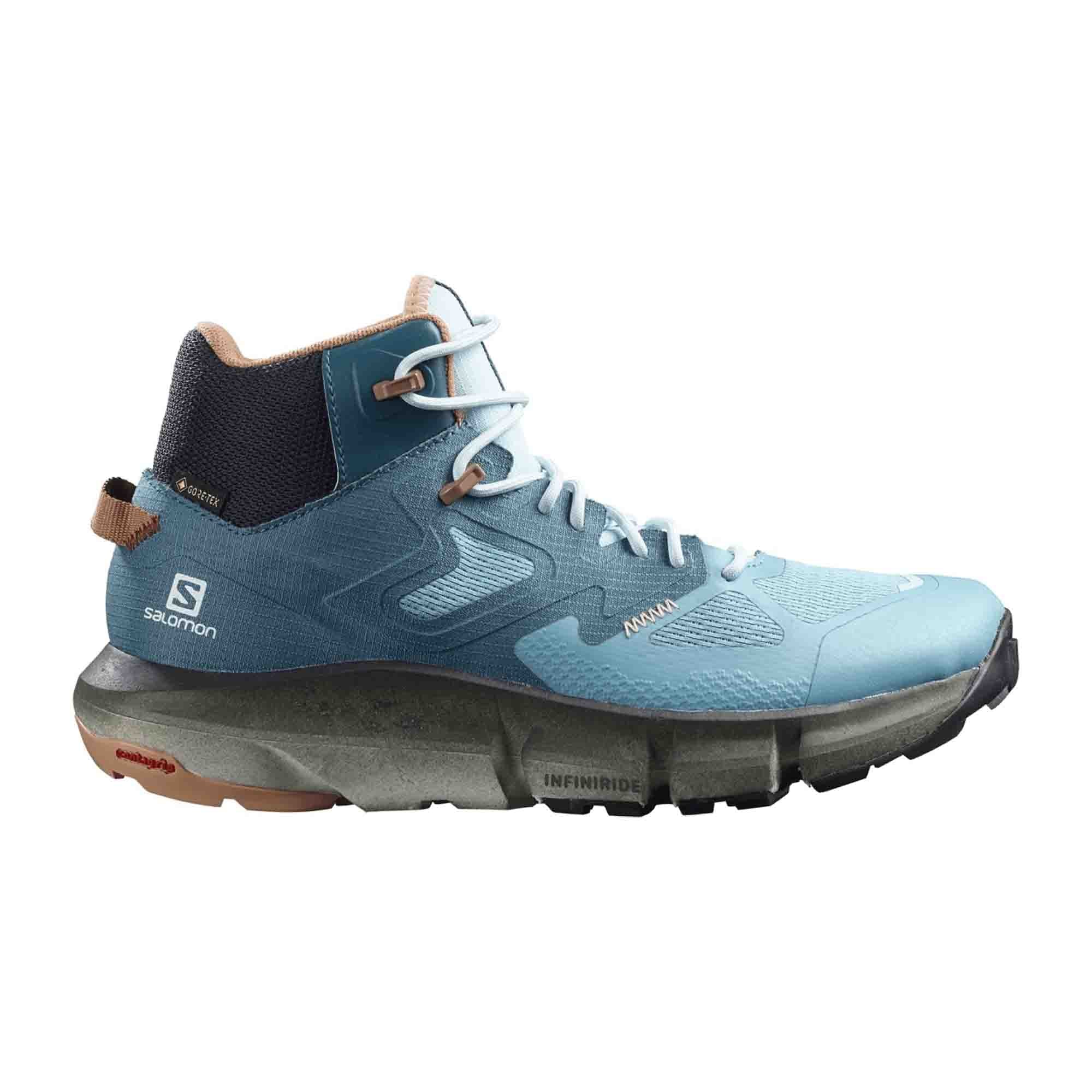 Salomon PREDICT HIKE MID GTX W for women, blue, shoes