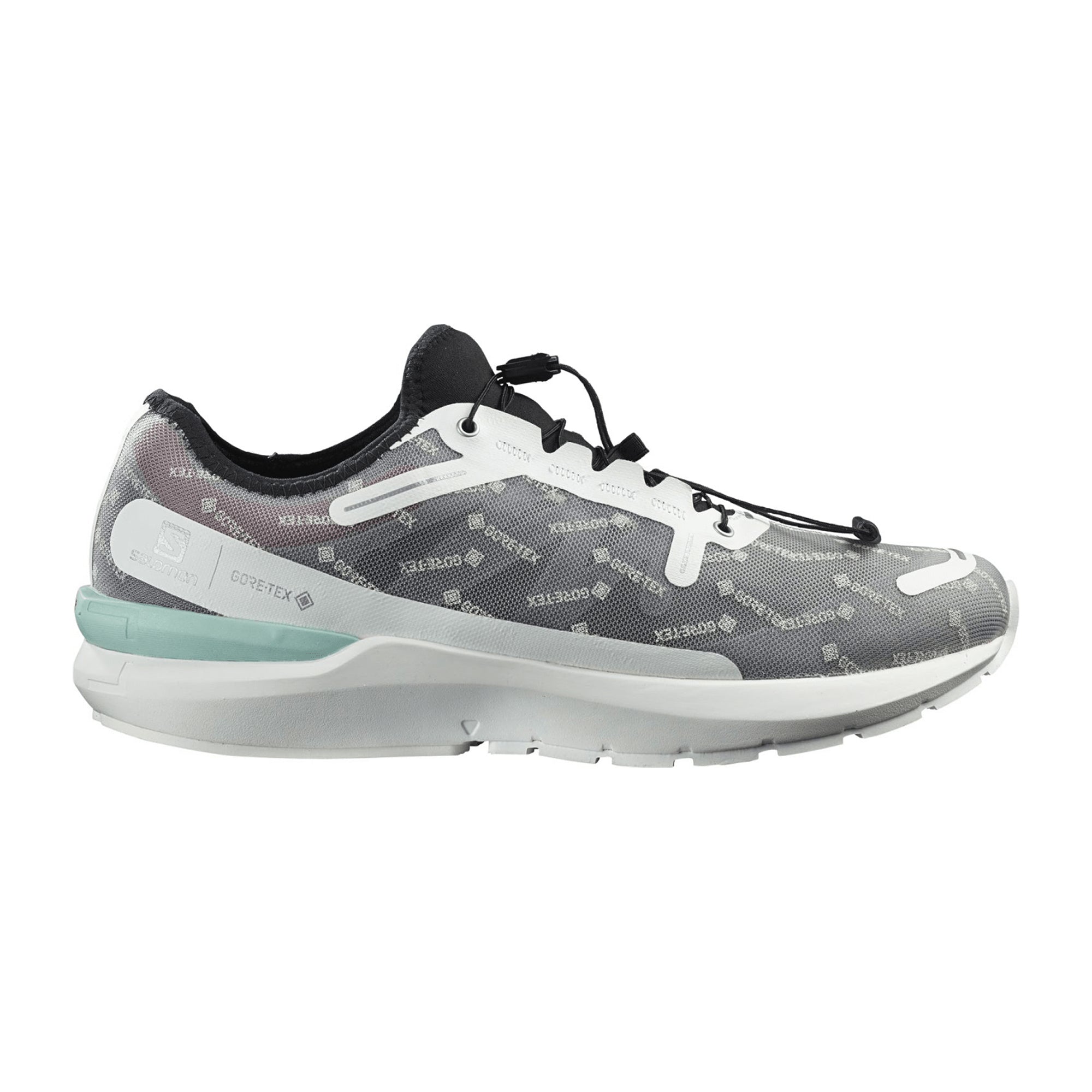 Salomon shoes SONIC 4 GTX Black/White for men, black