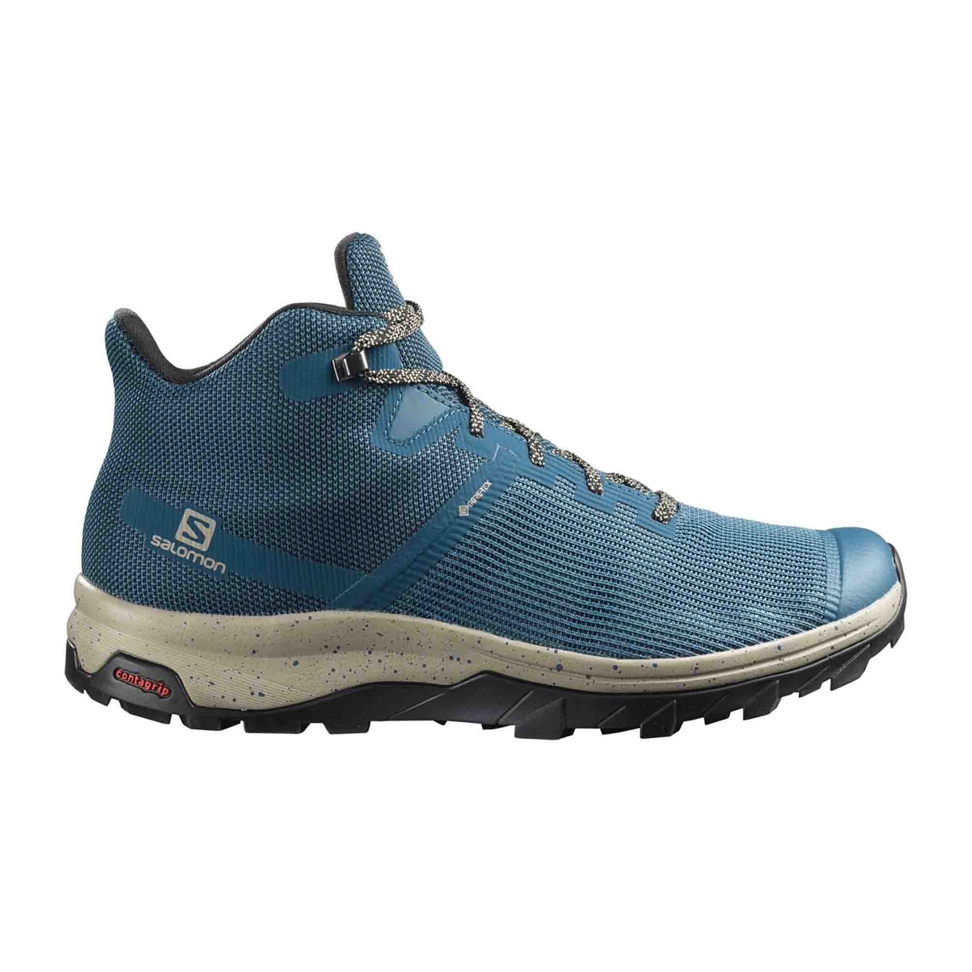 Salomon OUTline Prism mid GTX Legion for men, blue, shoes
