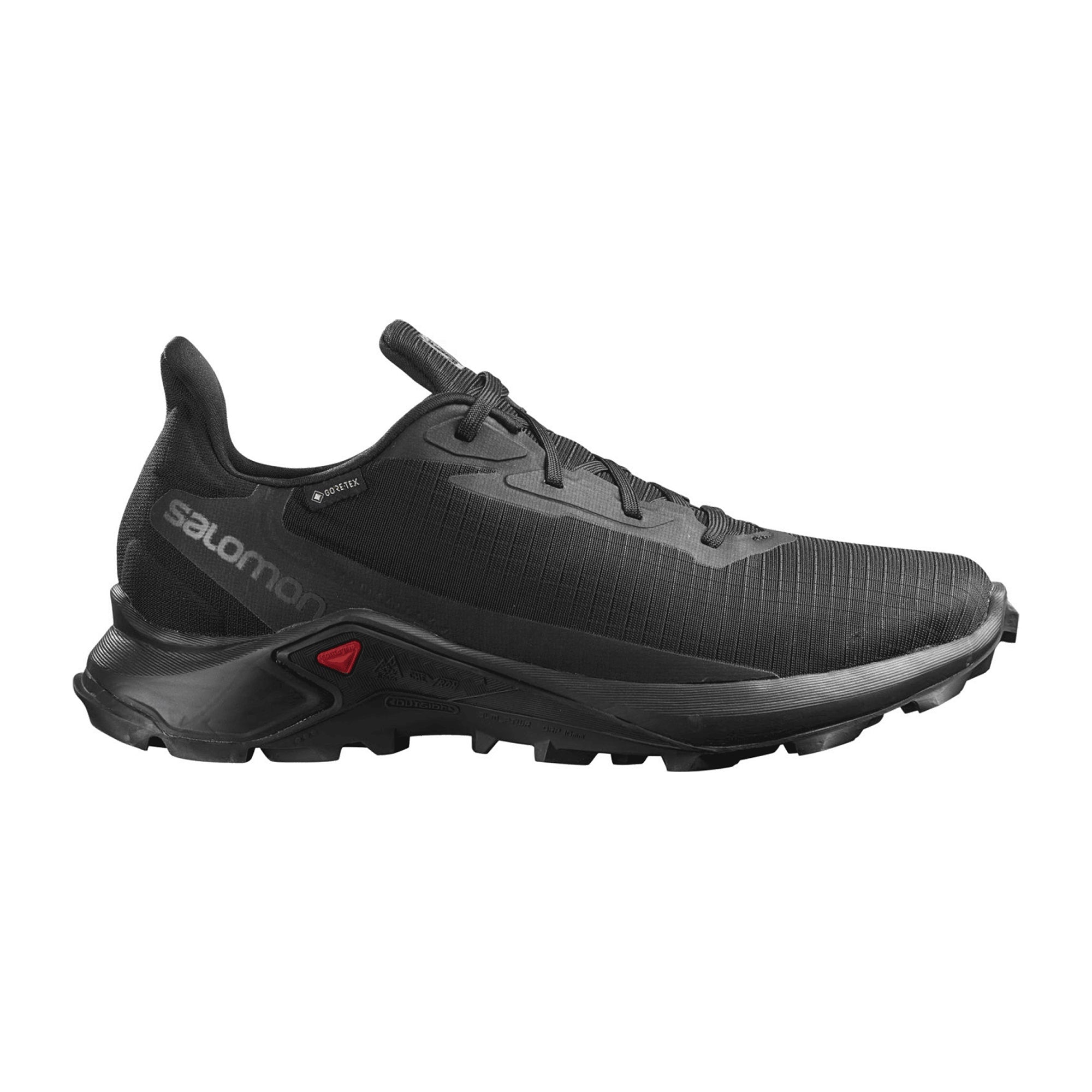 Salomon ALPHACROSS 3 GTX BLACK/BLACK - L41446600 for men, black, shoes