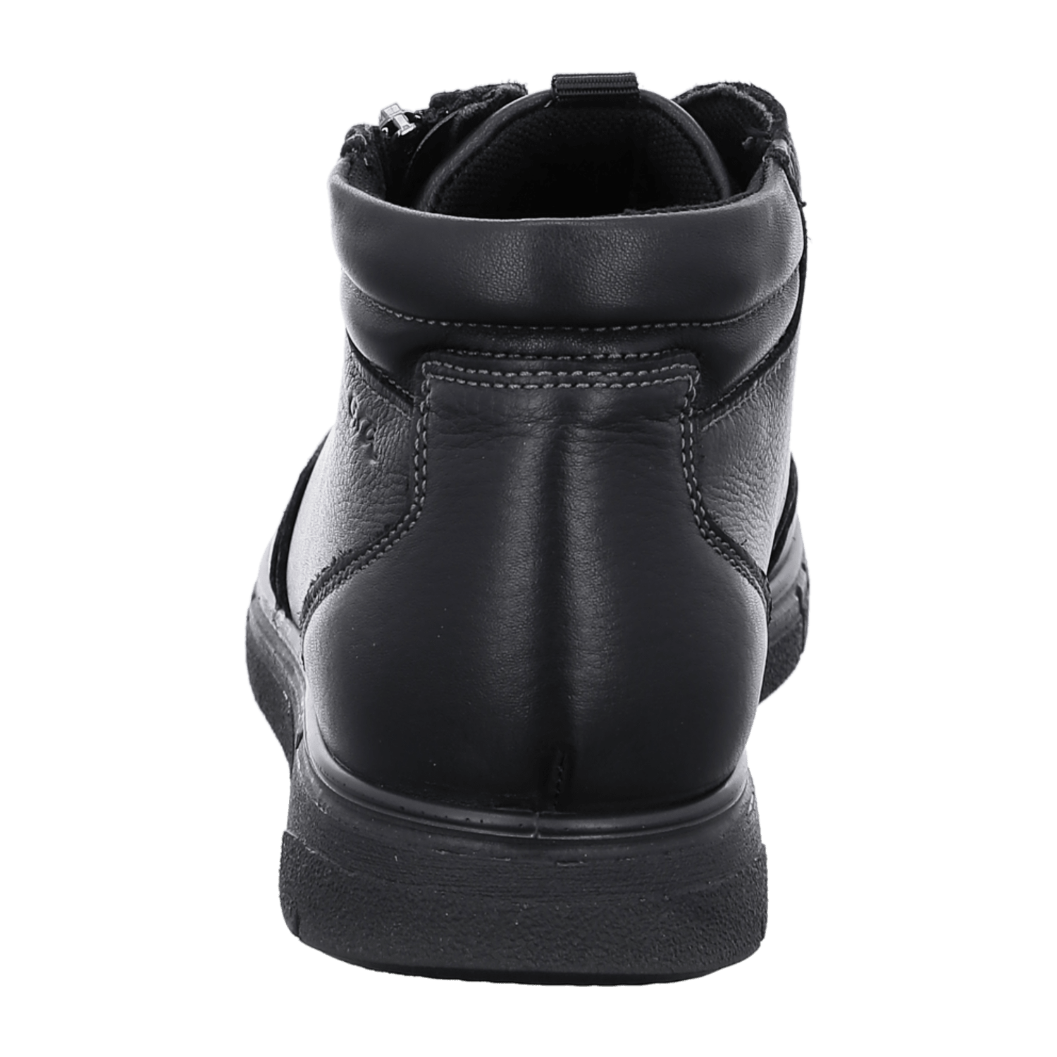 ARA Men's Leather Derby Shoes with Lace-Up Closure in Black