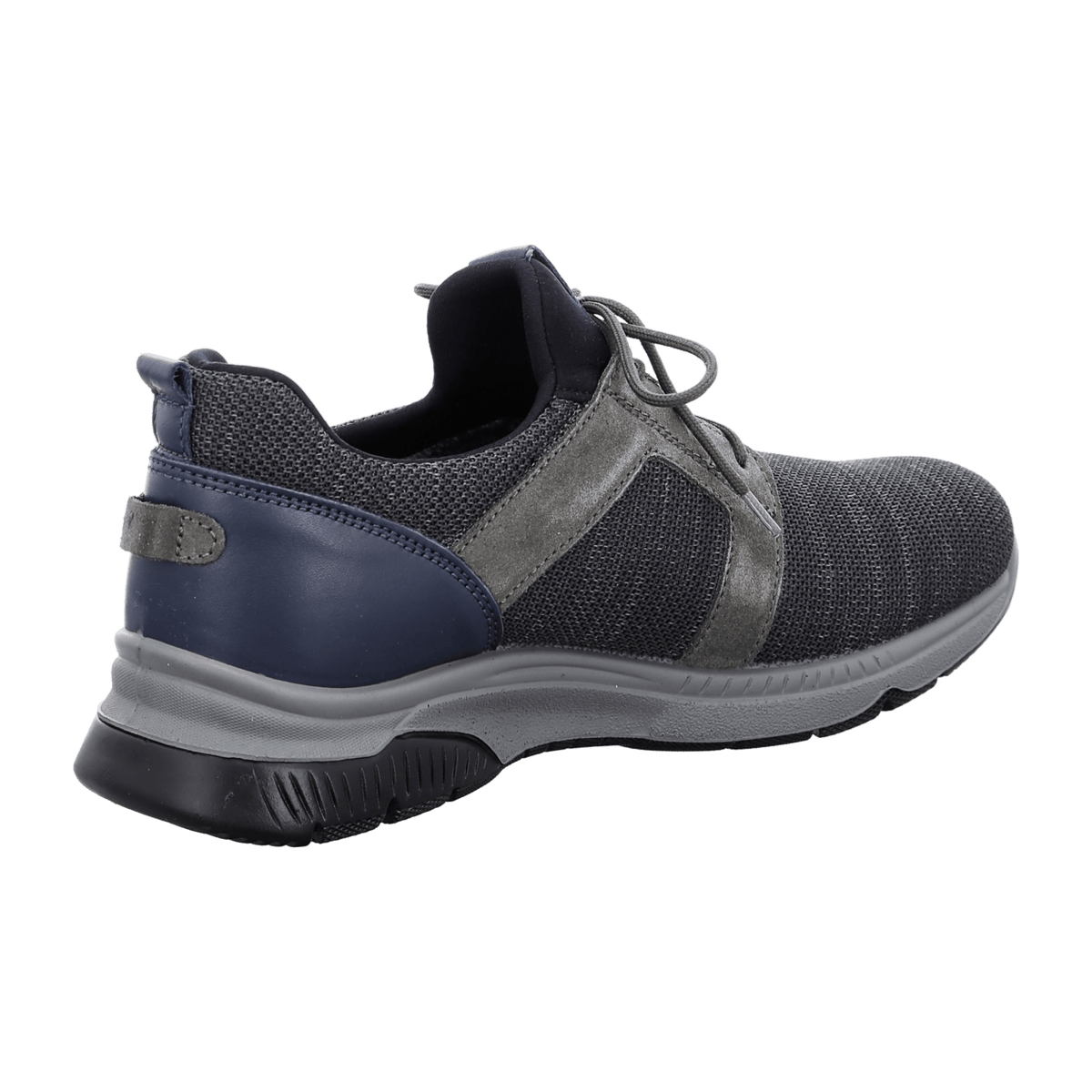 ARA Marco Men's Sneakers Gray Slip-On Round Toe Synthetic Polyurethane