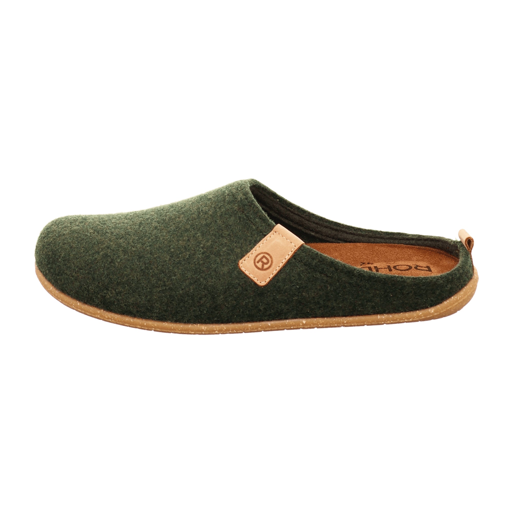 Rohde Green Men's House Slippers Comfortable Flat Heel for Fall Winter